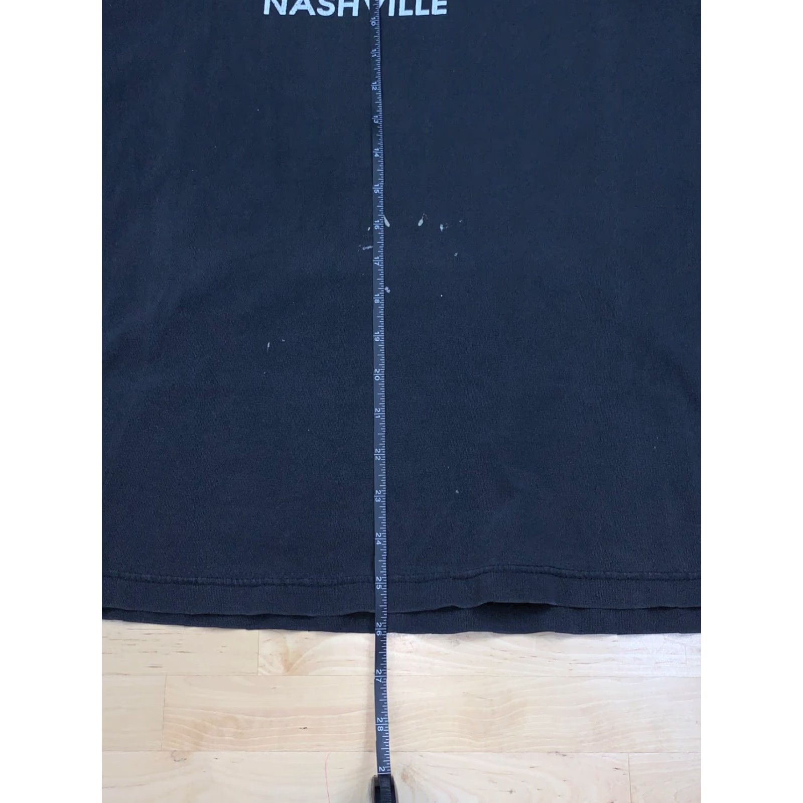 Hard Rock Cafe VINTAGE Hard Rock Cafe T Shirt Men's Black XL USA Distress Nashville Made in USA Size US XL / EU 56 / 4 - 5 Thumbnail