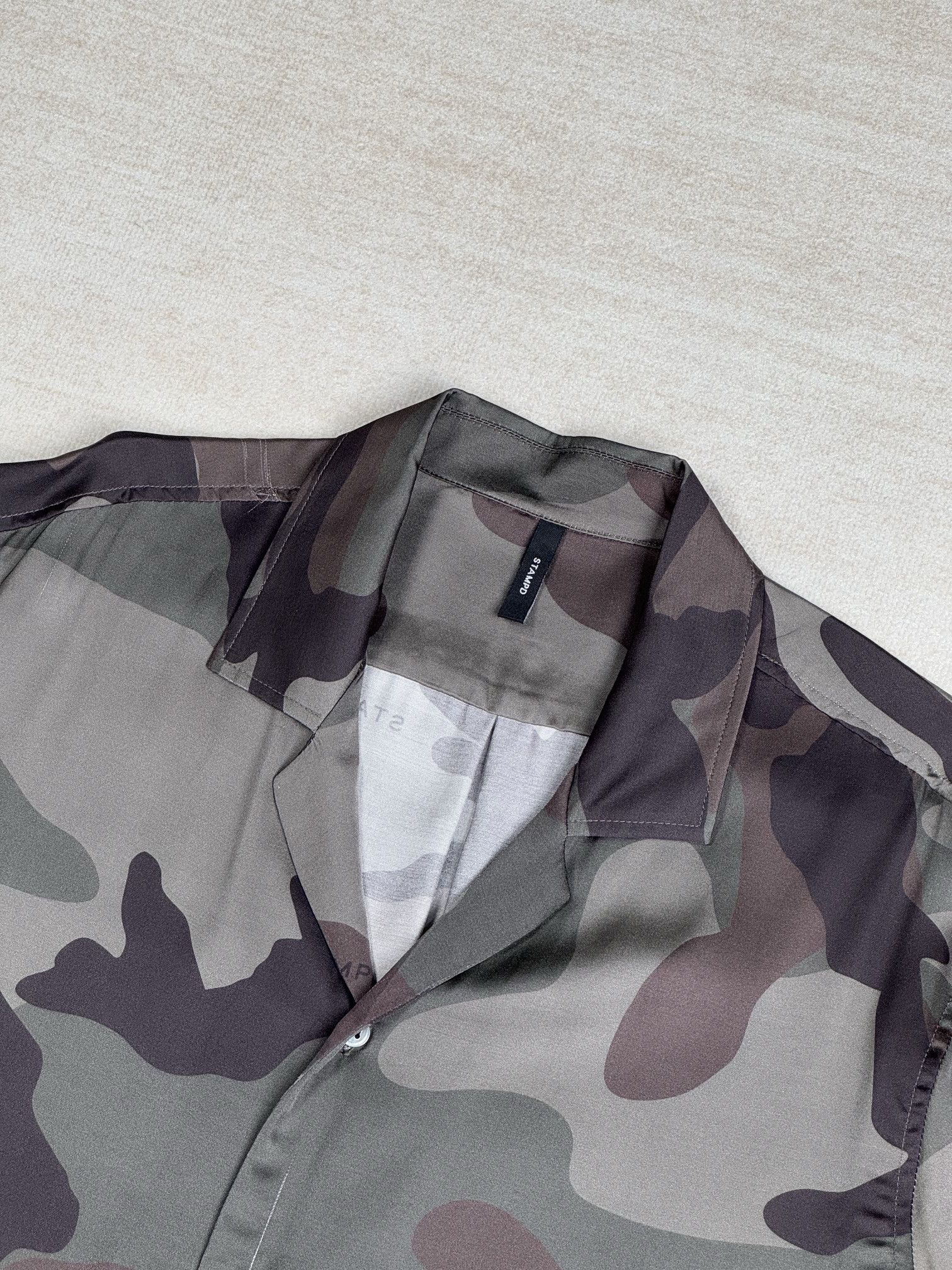 Stampd camo silk shirt Size US M / EU 48-50 / 2 - 2 Thumbnail