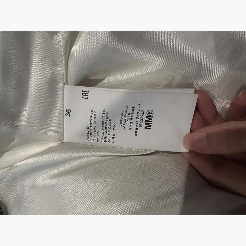 Maison Margiela MM6 Maison Margiela Gray Jacket - Size XS Size XS / US 0-2 / IT 36-38 - 3 Thumbnail