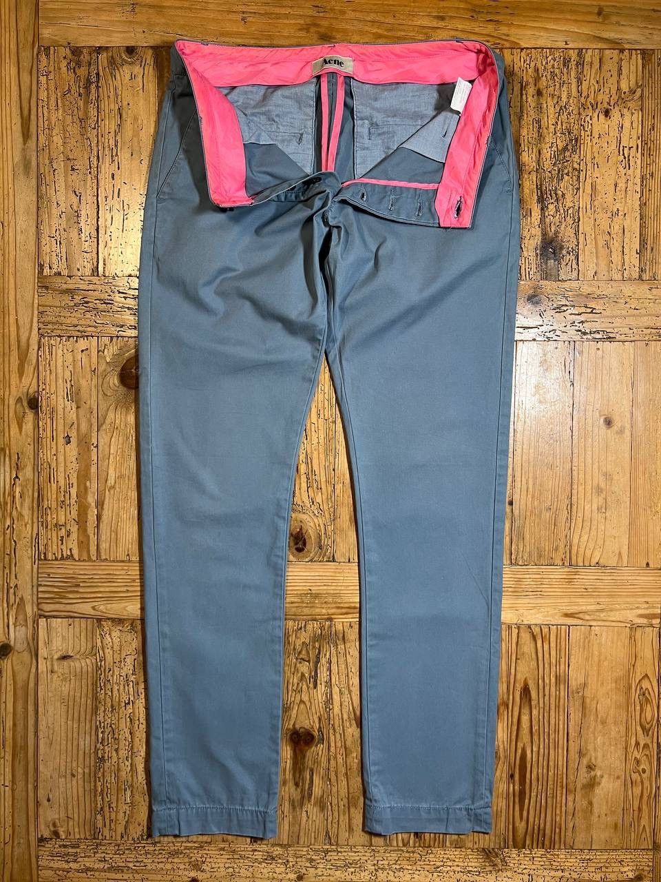 Acne Studios Acne Studios Joy Dull Blue pants Size US 30 / EU 46 - 2 Thumbnail