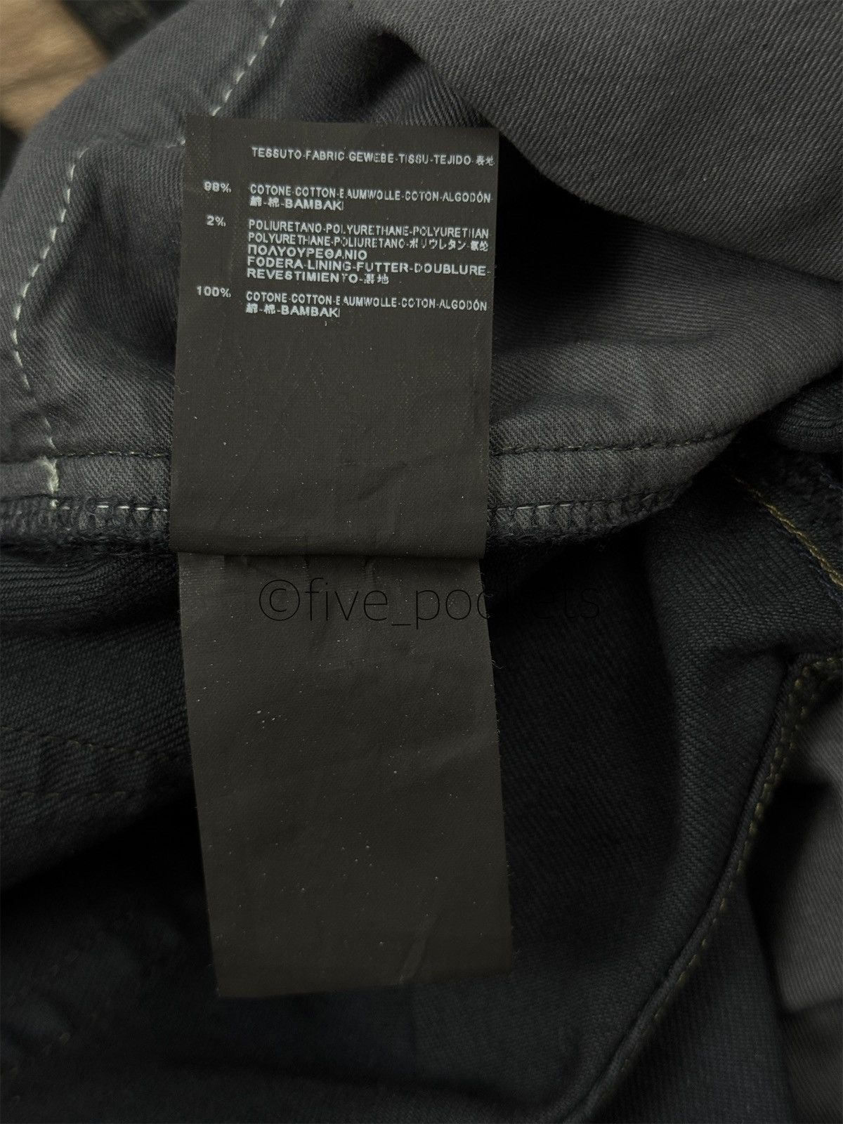 Saint Laurent Paris F/W 2013 Saint Laurent Distressed Chain Denim Jeans Size US 32 / EU 48 - 12 Thumbnail