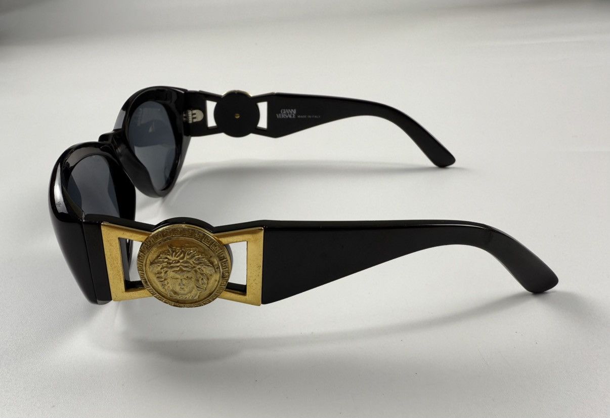 Versace Vintage Gianni Versace 424/M 852 Sunglasses Size ONE SIZE - 3 Thumbnail
