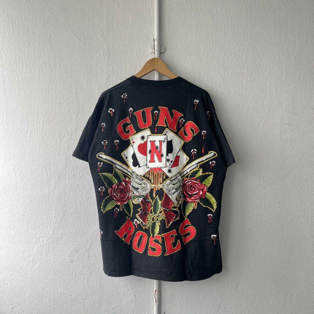 Other Vintage 1991 Guns N Roses OVP Tee Size US XL / EU 56 / 4 - 3 Thumbnail