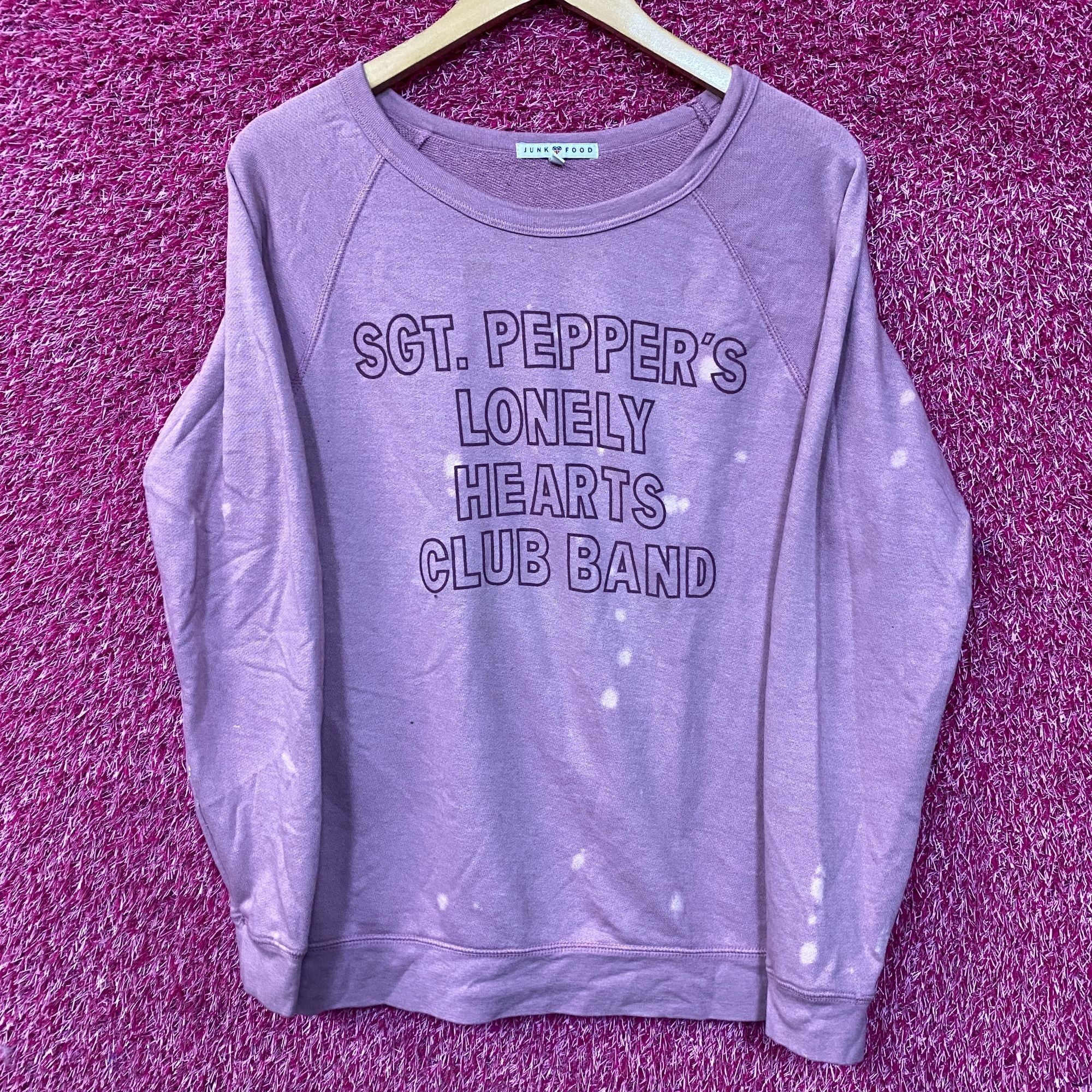 Junk Food The Beatles Sgt Peppers LHCB Crewneck Sweatshirt size Medium Size US M / EU 48-50 / 2 - 1 Thumbnail