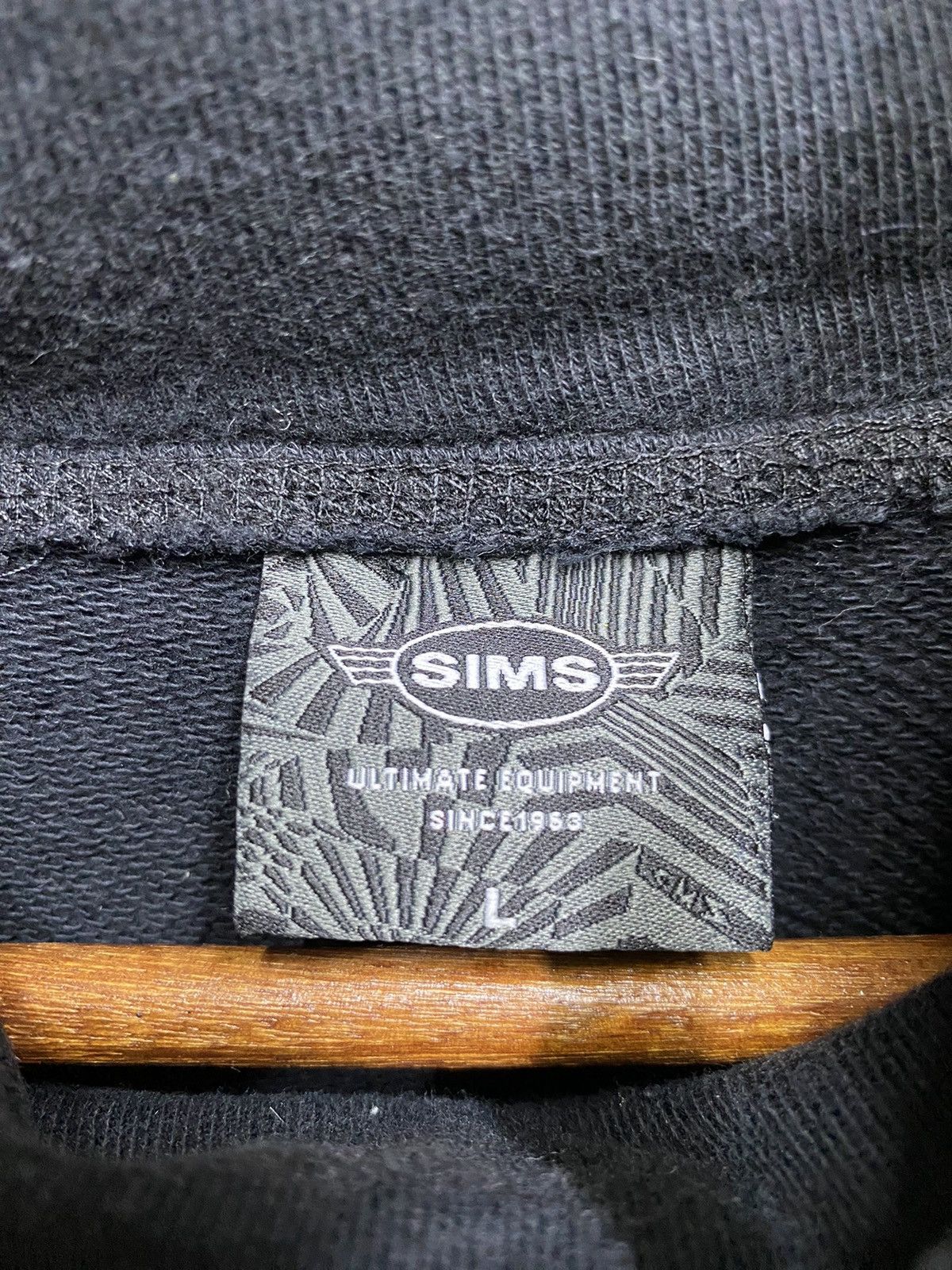 Simms Sims Snowboards Hoodie Mask Big Logo Pocket Size L Size US L / EU 52-54 / 3 - 11 Thumbnail