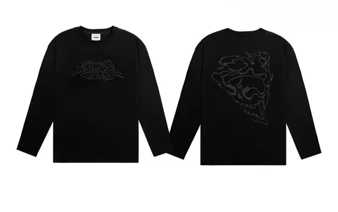 Japanese Brand Y2K Streetwear Graffiti Long Sleeve T-Shirt Graphic Tees Size US L / EU 52-54 / 3 - 4 Thumbnail
