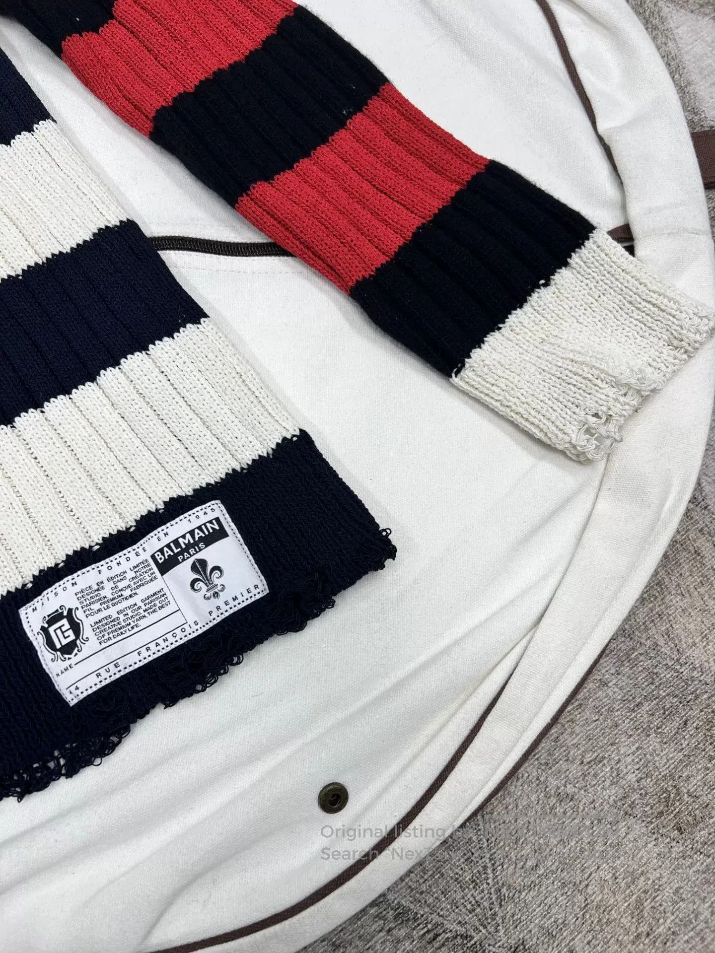 Balmain Balmain Heavy Destruction Wool Sweater. Size US L / EU 52-54 / 3 - 4 Thumbnail