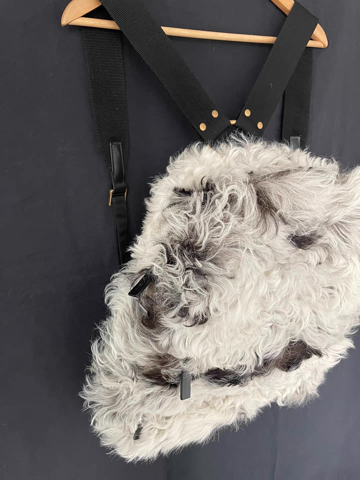 Marni Marni Shearling Backpack Ｑ21 Size ONE SIZE - 8 Thumbnail