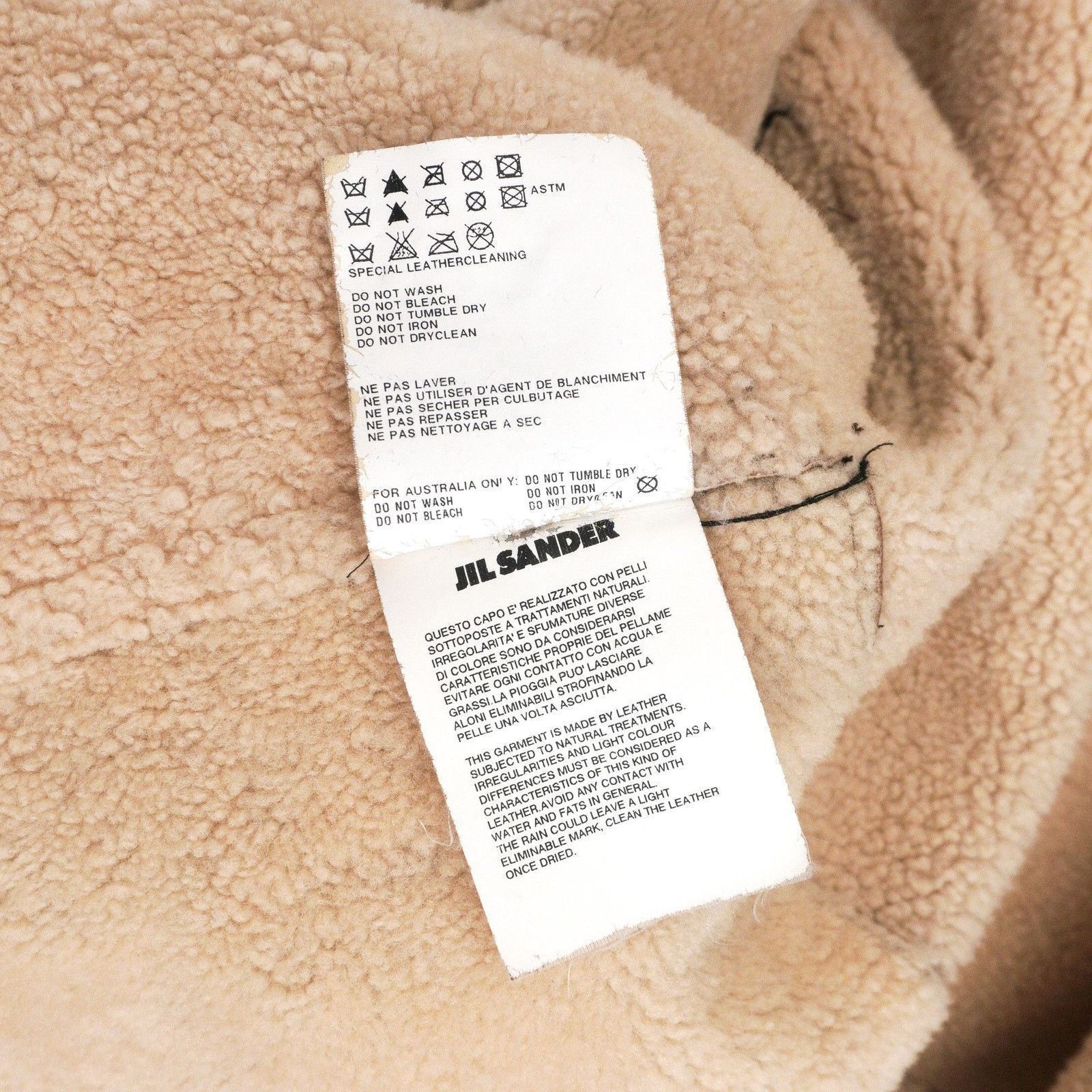 Jil Sander Archive Jil Sander Raf Simons Leather Shearling Coat Jacket Size US M / EU 48-50 / 2 - 13 Thumbnail