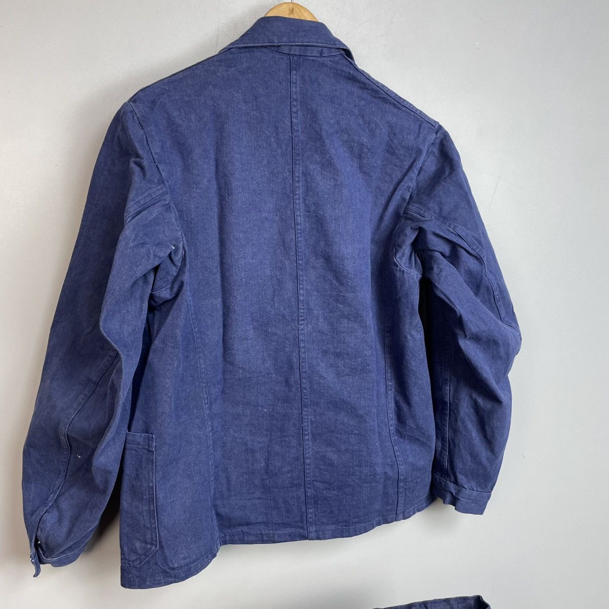Le Laboureur Vintage 70’s French "Bleu de Travail" Chore Suit sz M Size US M / EU 48-50 / 2 - 12 Thumbnail
