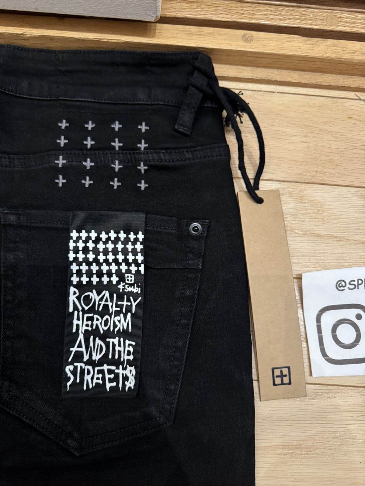 Ksubi Van Winkle Black Rebel sz 29