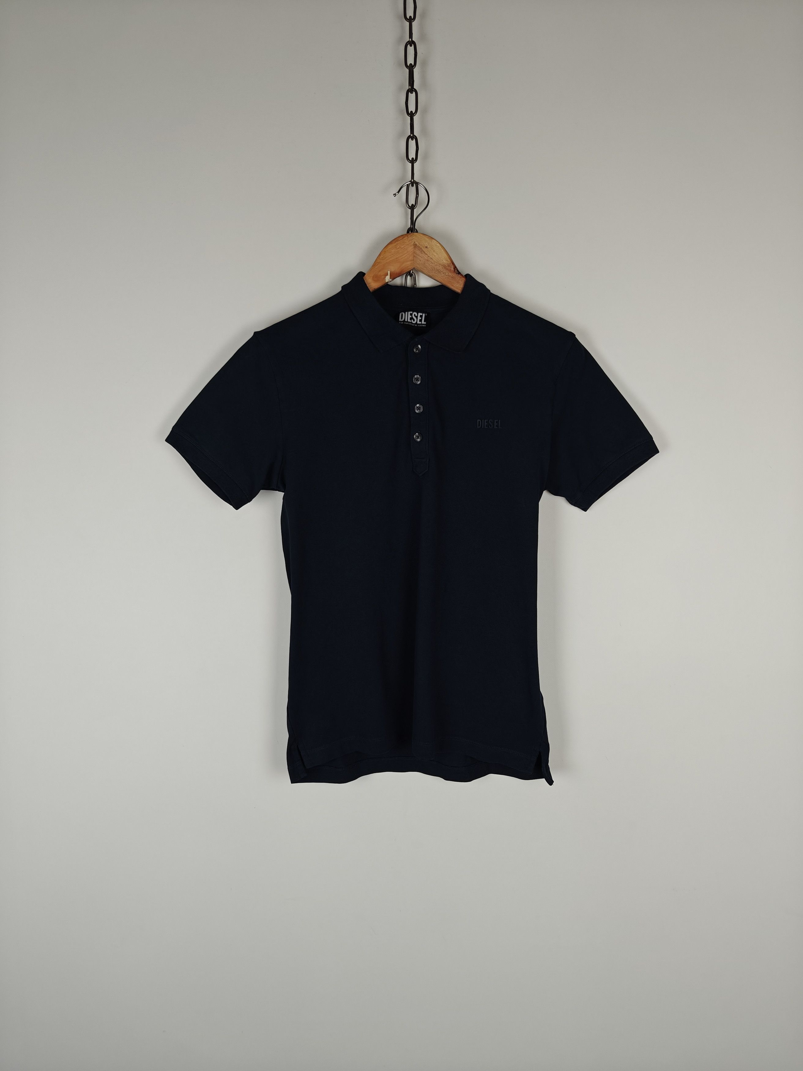 Diesel Diesel Polo T-Shirt Small Logo Blue Collared size M Size US M / EU 48-50 / 2 - 1 Thumbnail