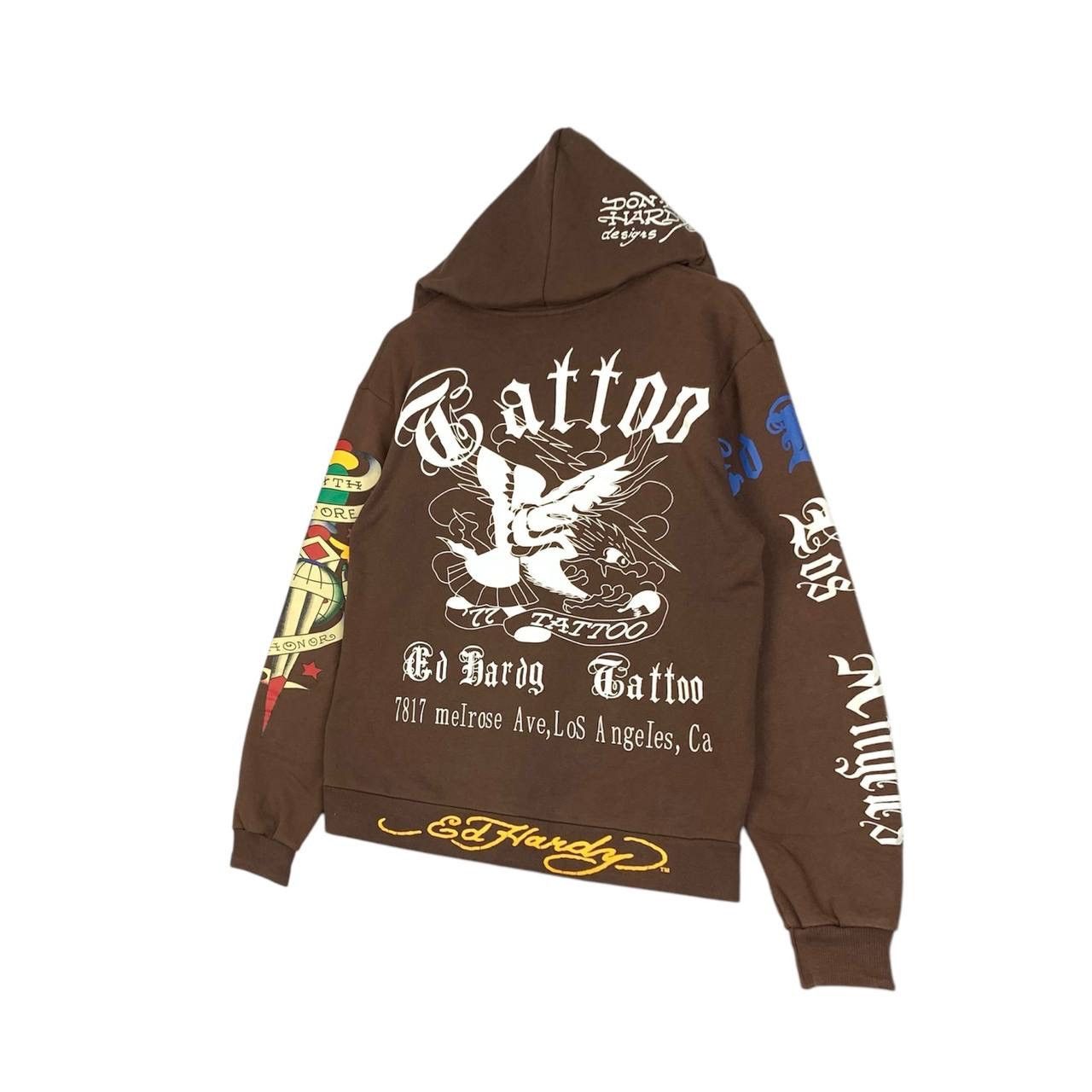 Christian Audigier Vintage Hoodie Ed Hardy By Christian Audigier Size M Size US M / EU 48-50 / 2 - 8 Thumbnail
