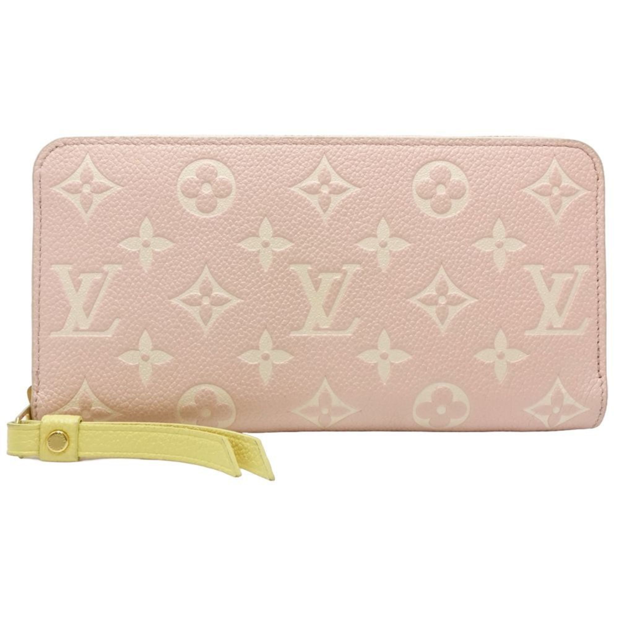 Louis Vuitton Louis Vuitton Long Wallet M81279 Zippy Monogram Empreinte Pink Beige Yellow 181019 Size ONE SIZE - 1 Thumbnail