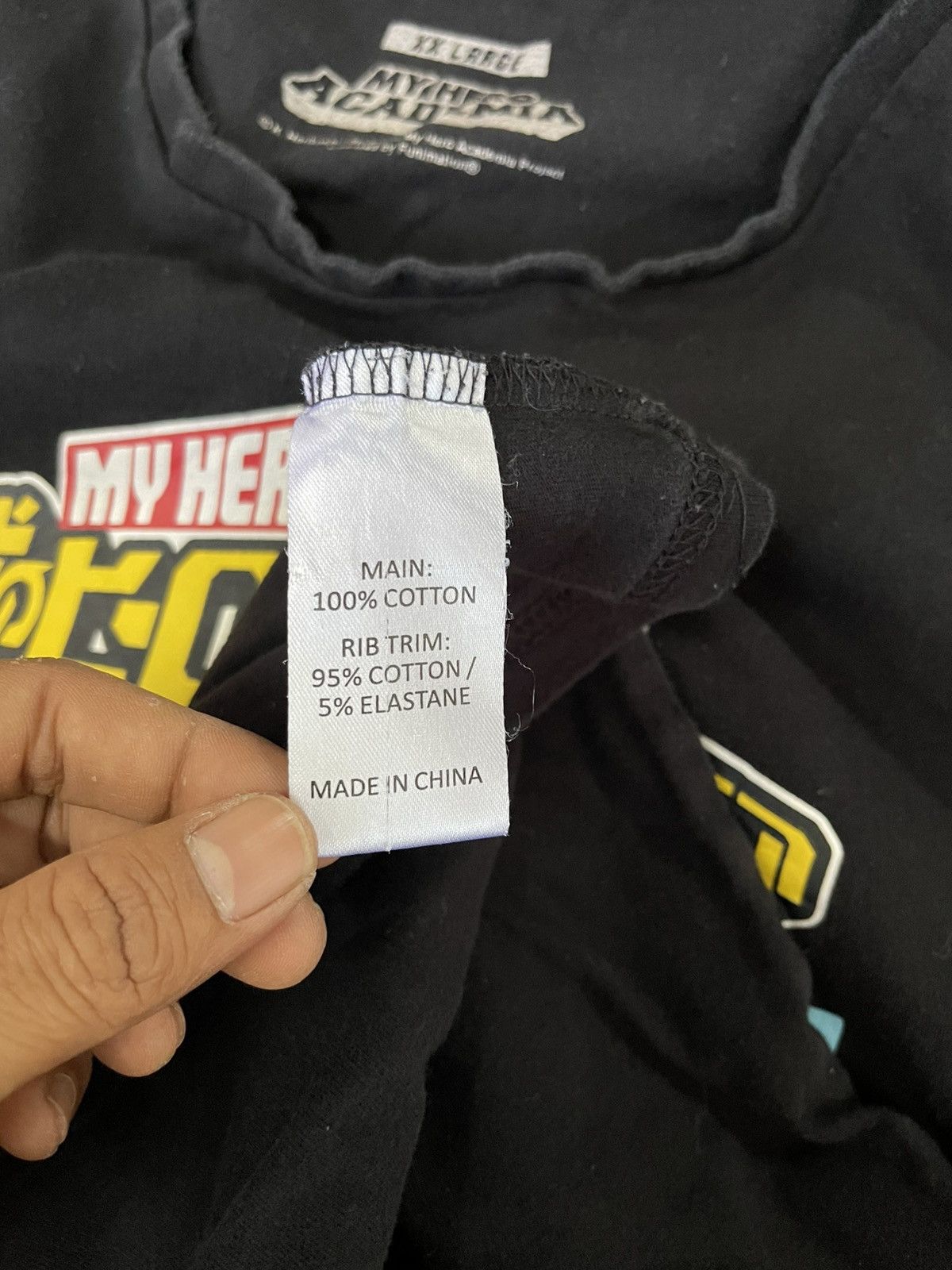 Cartoon Network × Japanese Brand × Vintage My Hero Academia Black t-shirt 📸 Size US XL / EU 56 / 4 - 5 Thumbnail