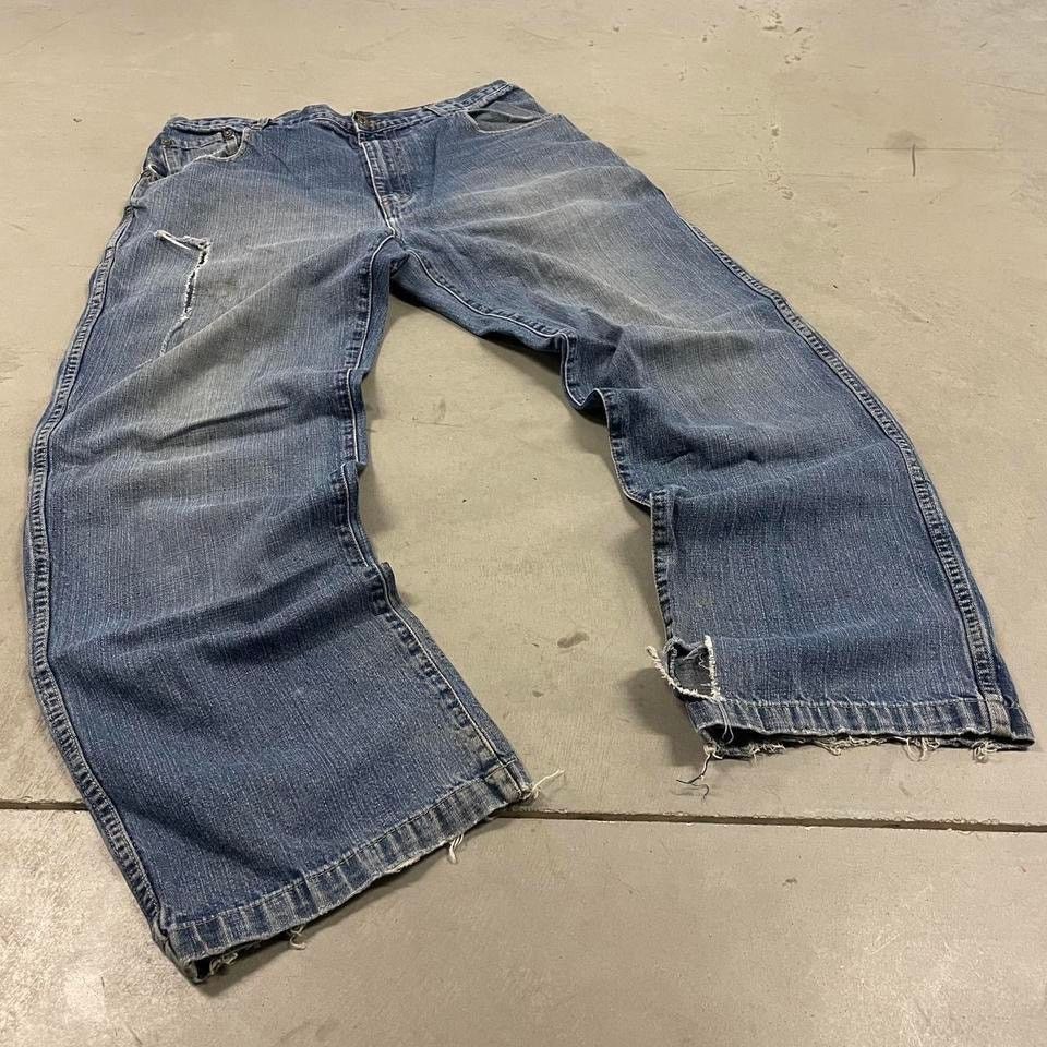 Sean John × Vintage Baggy Y2K Sean John Jeans 34x31 Size US 34 / EU 50 - 1 Thumbnail