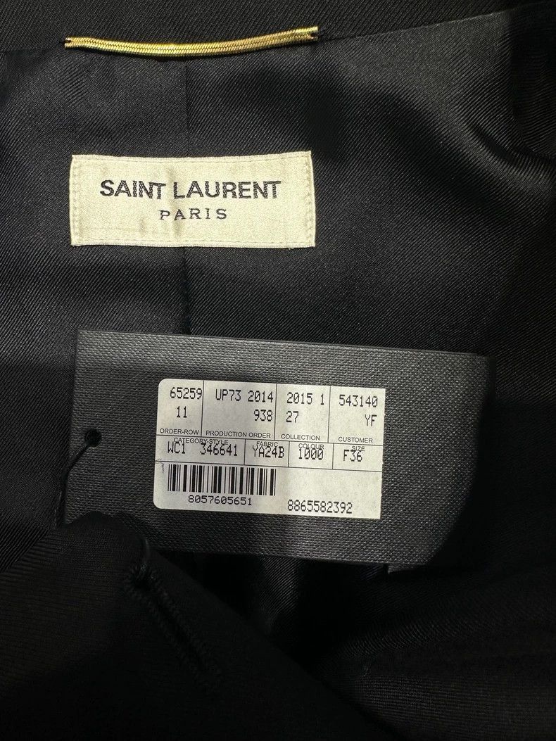 Saint Laurent Paris Saint Laurent Women's Suit Jacket for Sale-2505 Size XS / US 0-2 / IT 36-38 - 5 Thumbnail