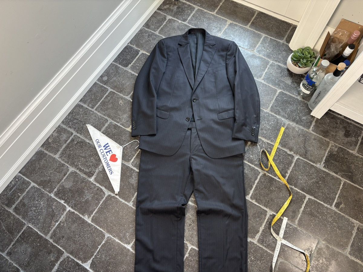 Ermenegildo Zegna Z Zegna Suit 2pc Two Piece Set Jacket Pants Tuxedo Designer Size 38S - 25 Thumbnail