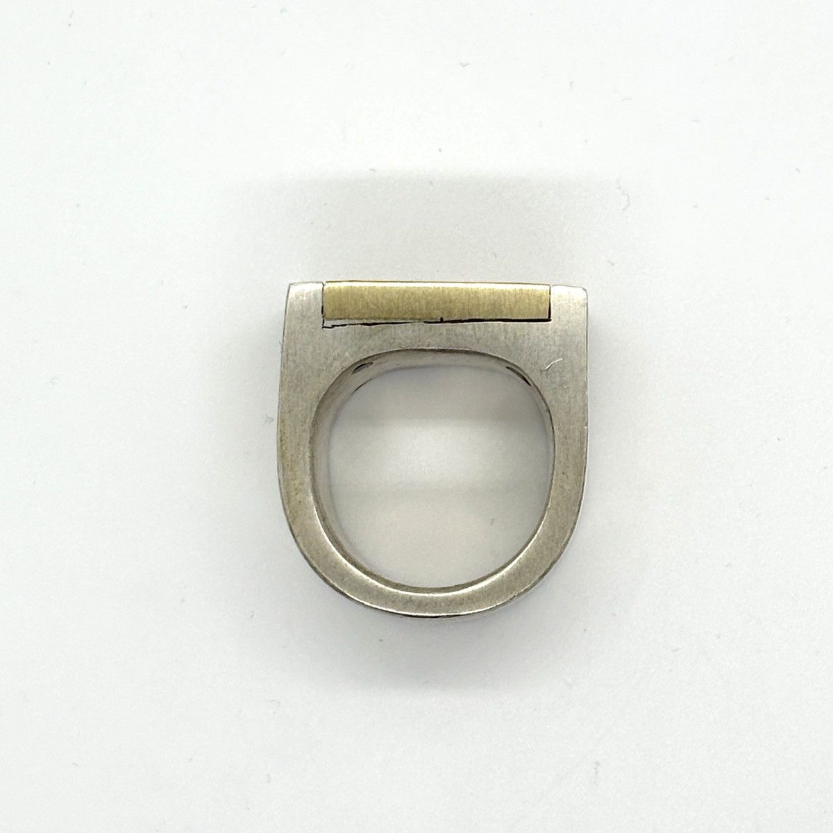 Parts Of Four Plate Ring Single Silver Size ONE SIZE - 4 Thumbnail