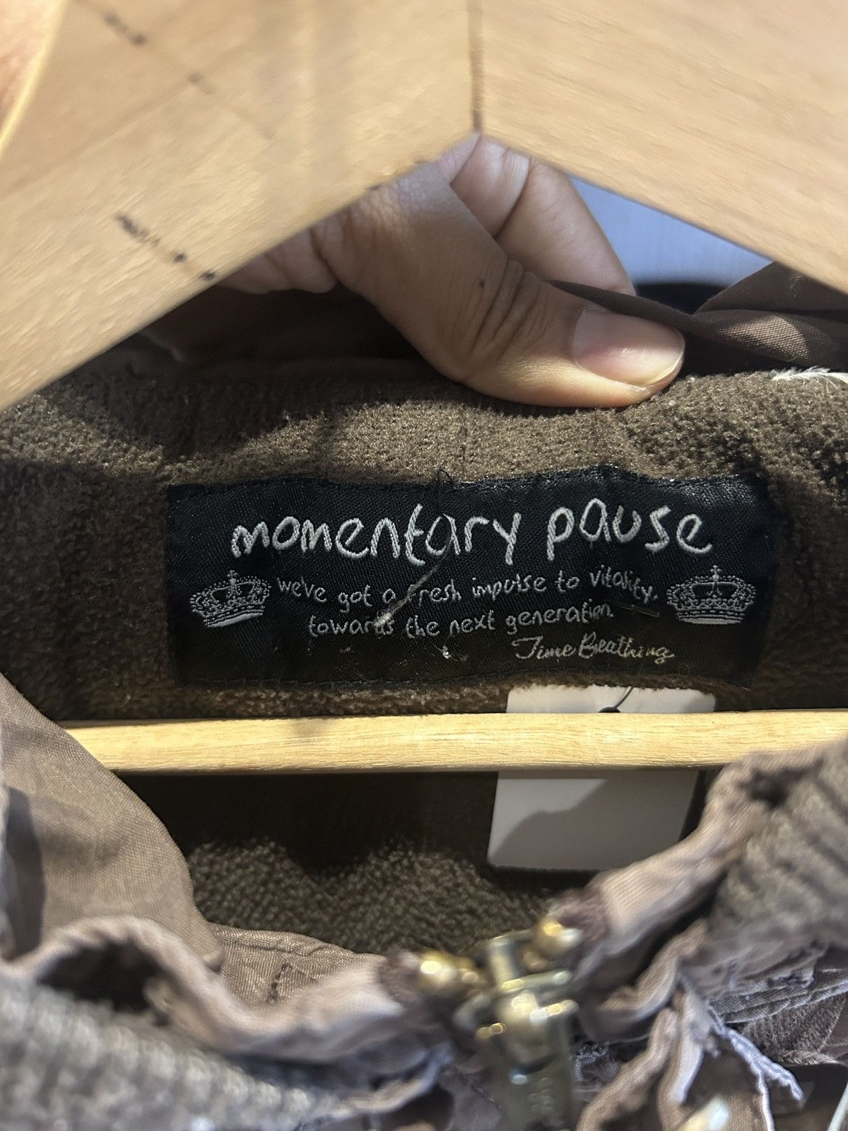 Other sorridere brand jacket momentary pause japan brand Size L / US 10 / IT 46 - 5 Thumbnail