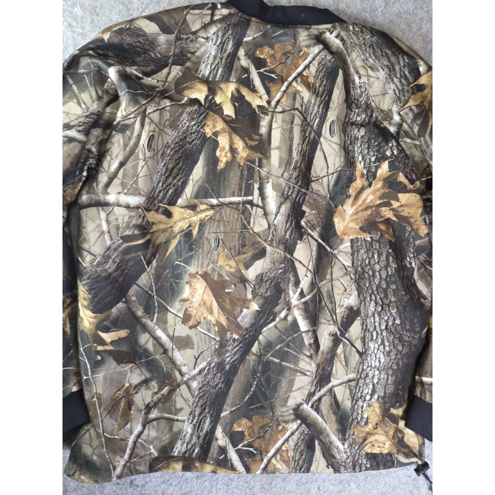 Vintage Stearns Dry Wear Hunting Jacket Mens Large Realtree Advantage Quilt Lined Bomber Size US L / EU 52-54 / 3 - 6 Thumbnail