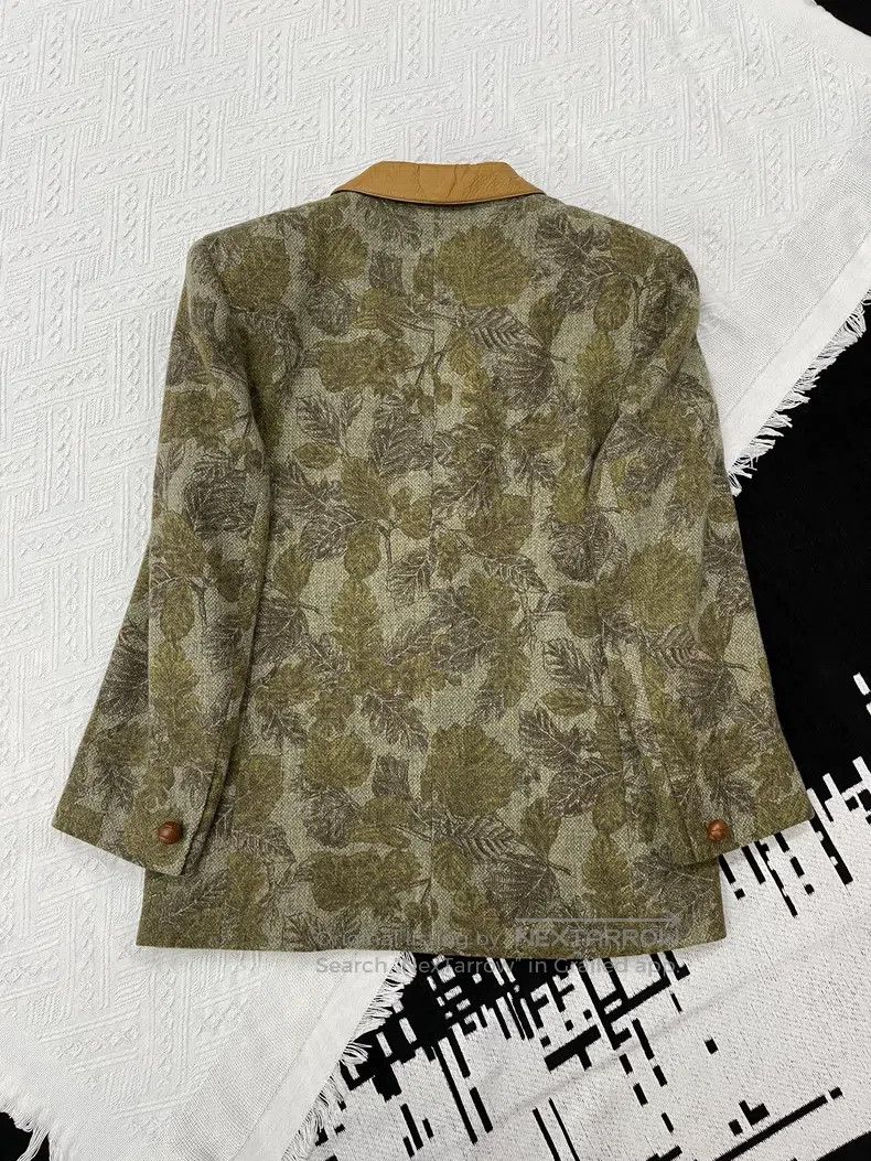 Dior Dior Green printed suit jacket Size M / US 6-8 / IT 42-44 - 3 Thumbnail