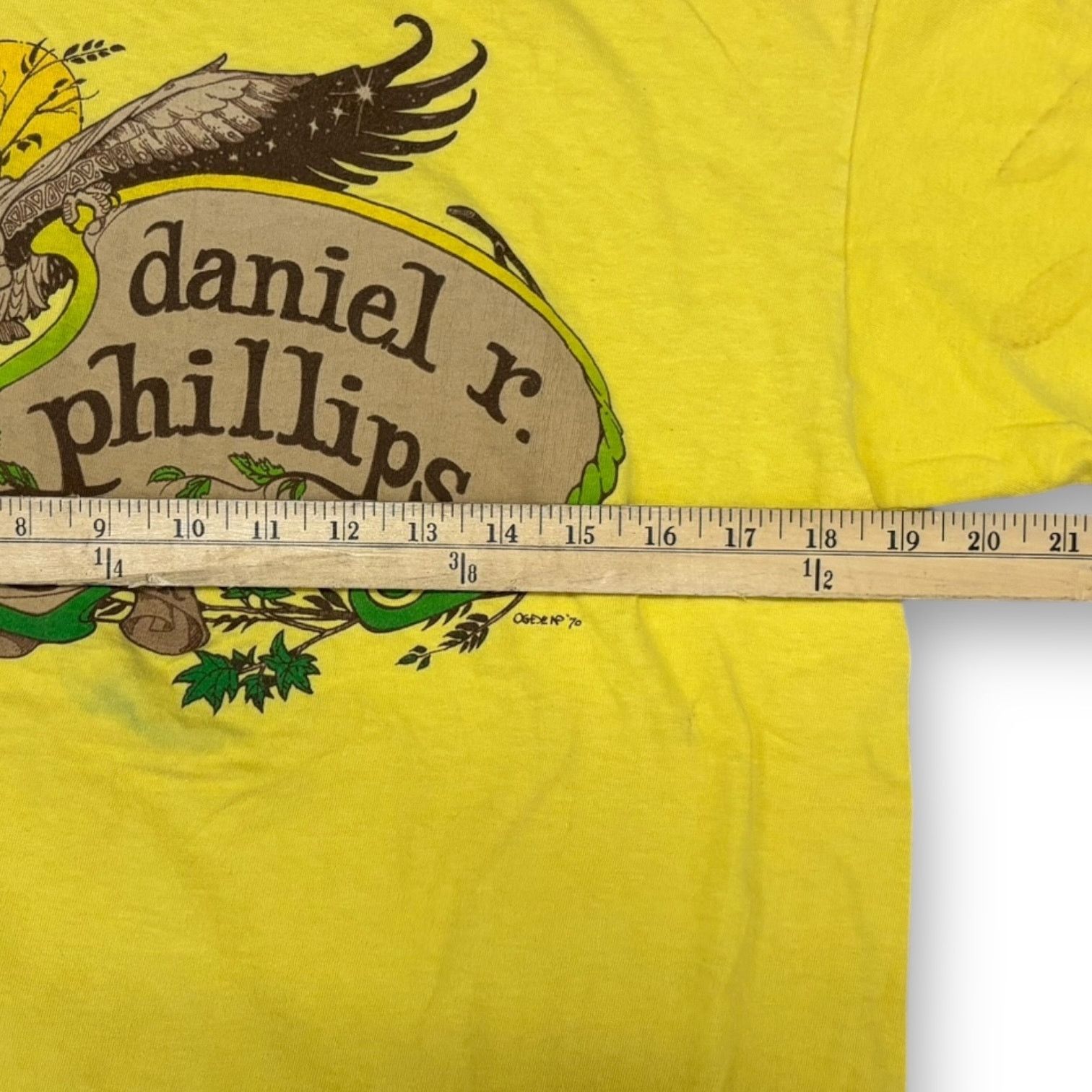 Vintage Vintage Late 1970s Bill Ogden Graphic T-Shirt Size Large Size US L / EU 52-54 / 3 - 4 Thumbnail