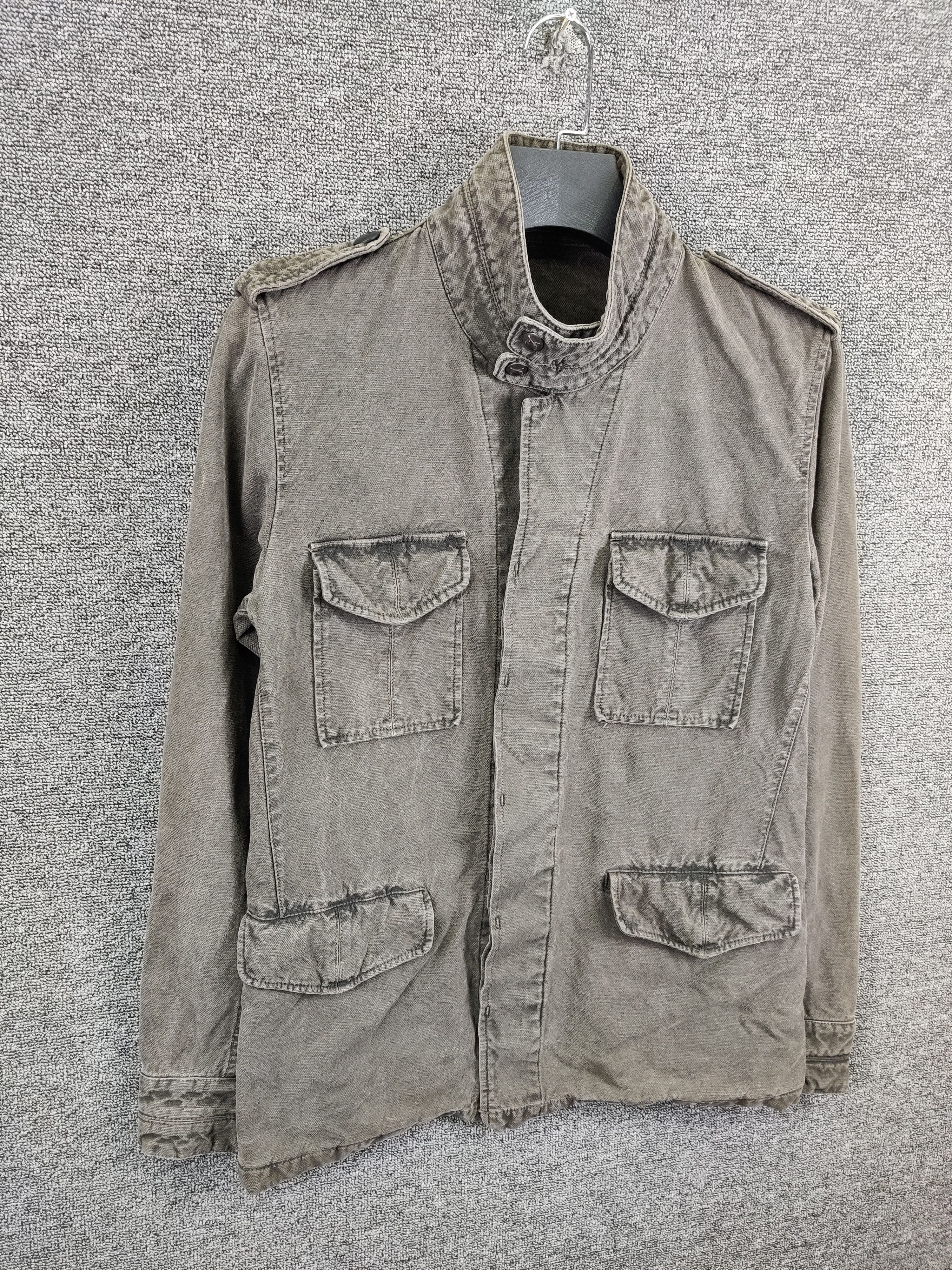 Roar Guns Love And Peace Freedom Military Utility Jacket