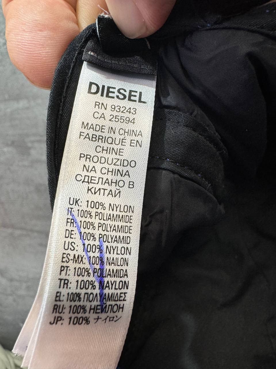 Diesel Diesel Blue Cap Nylon Hats Size ONE SIZE - 10 Thumbnail