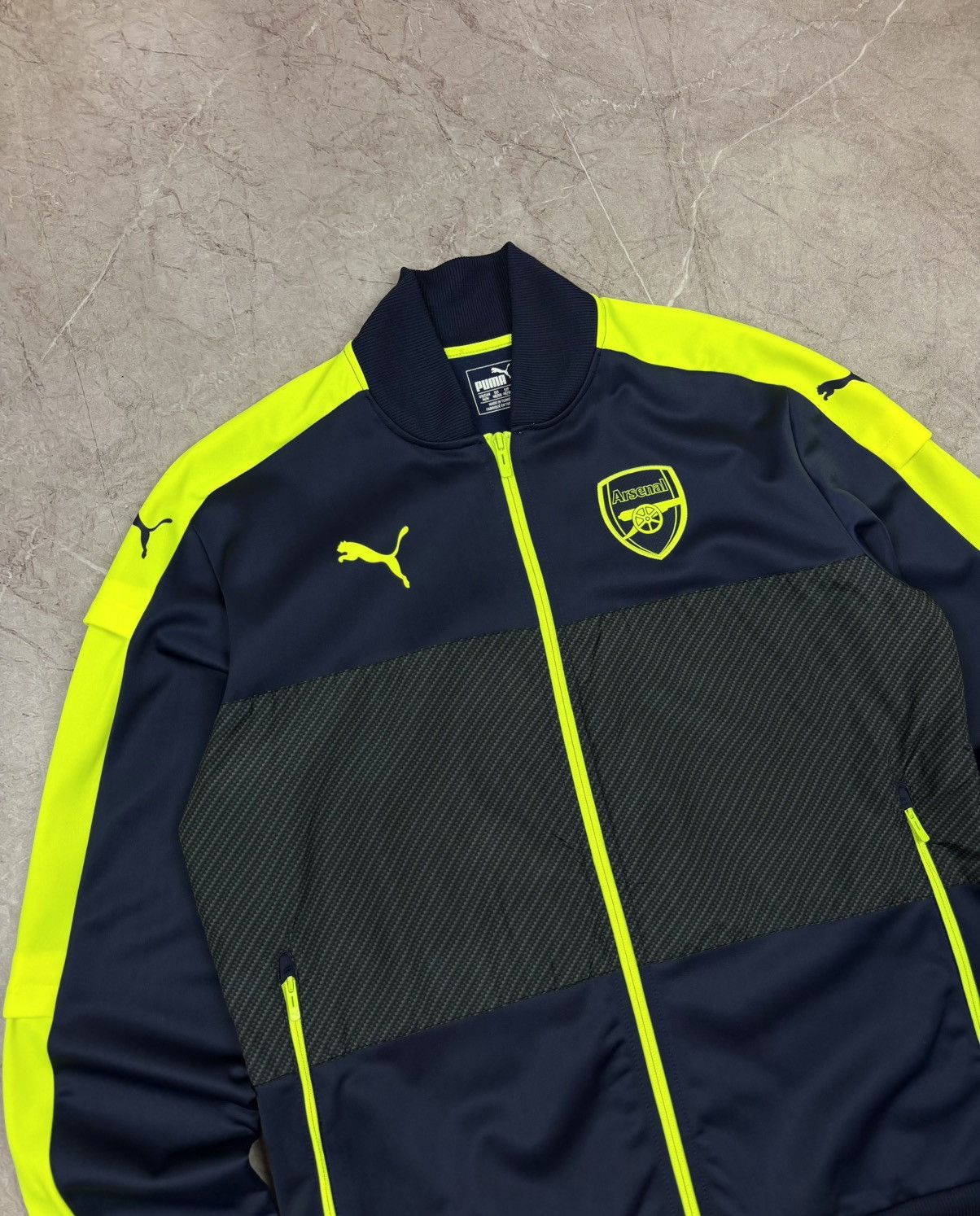 Puma Puma Arsenal London Soccer Zip Up Track Jacket Size US M / EU 48-50 / 2 - 3 Thumbnail