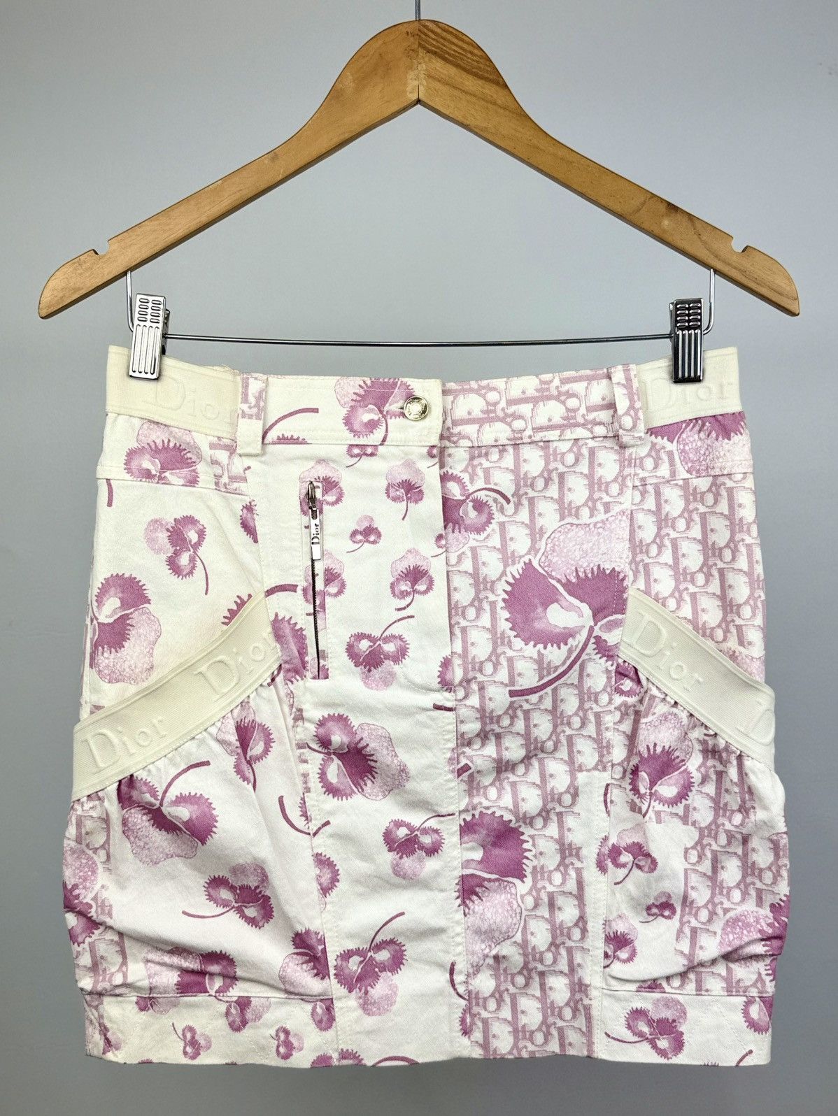 Dior Dior - John Galliano - Ad Campaign - Cherry Blossom - Skirt Size 26" / US 2 / IT 38 - 1 Thumbnail