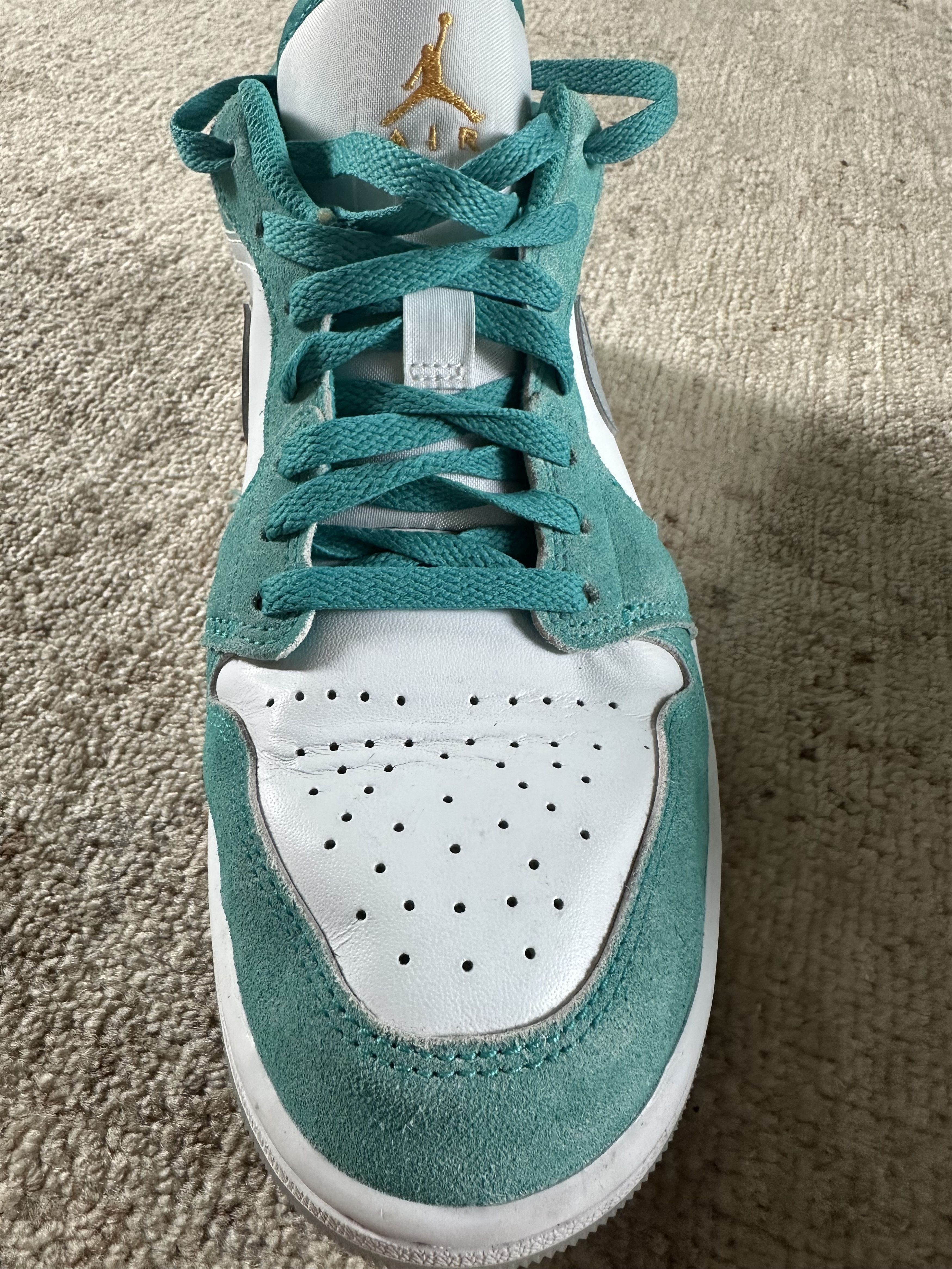 Nike Air Jordan 1 Low 'New Emerald' Size US 10 / EU 43 - 15 Thumbnail