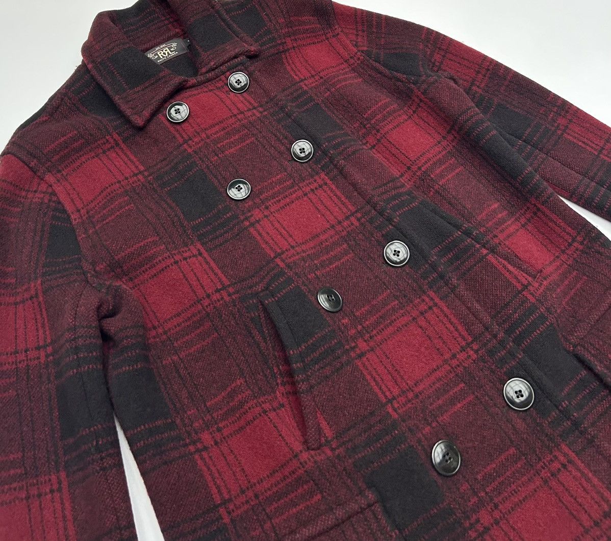 Polo Ralph Lauren × RRL Ralph Lauren × Ralph Lauren RRL Double RL Women’s Wool Plaid Sport Coat Size S / US 4 / IT 40 - 3 Thumbnail