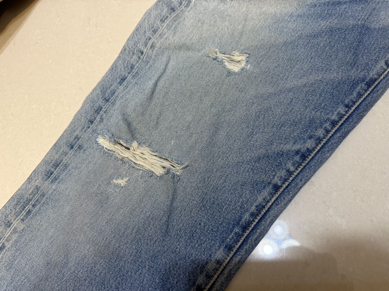 Levi's × Vintage Vintage 90s Levi's 501 Selvedge Made in USA Size US 28 / EU 44 - 4 Thumbnail