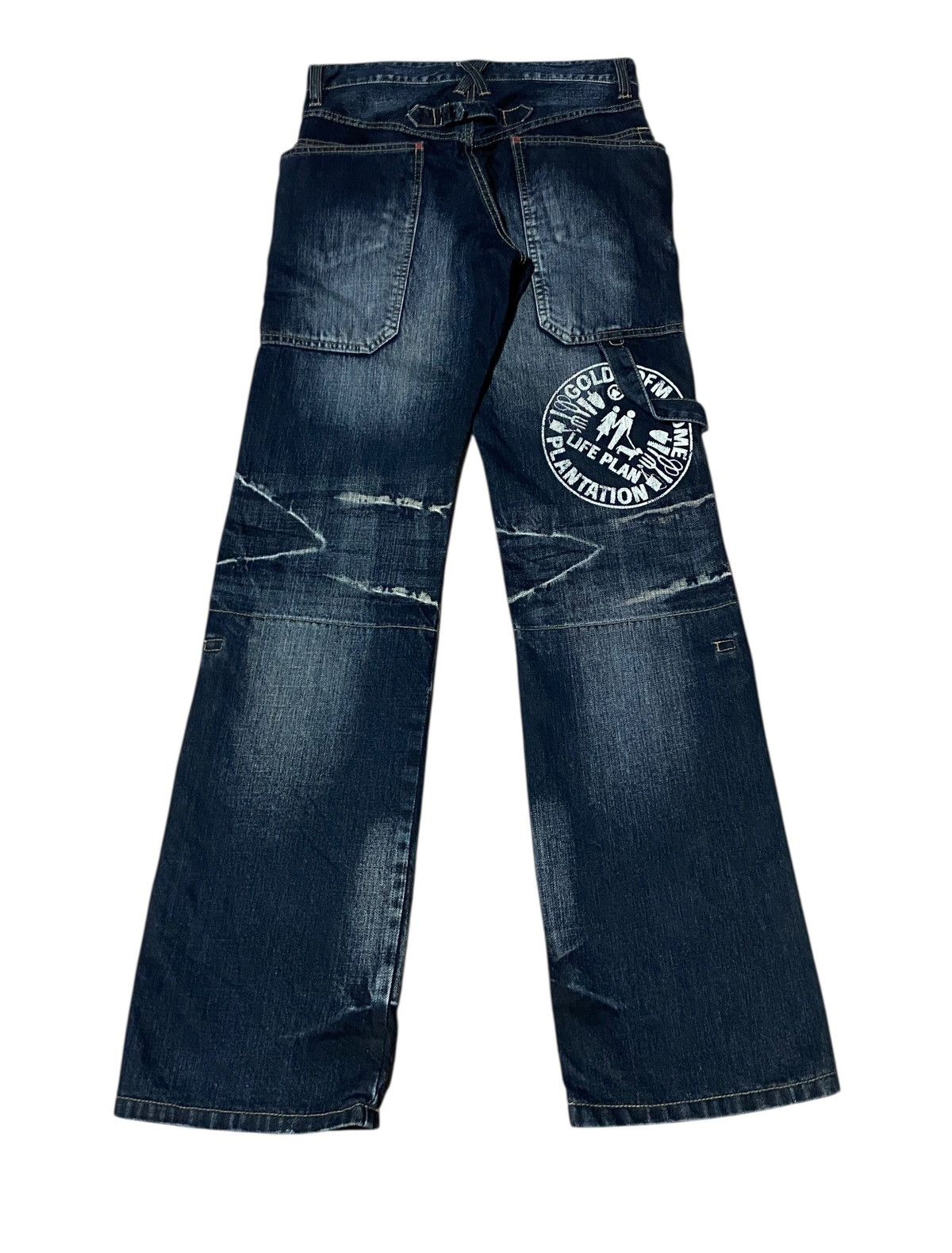 PPFM Very Rare Vintage Japanese Brand PPFM Tactical Jeans 2000s Size US 32 / EU 48 - 2 Thumbnail