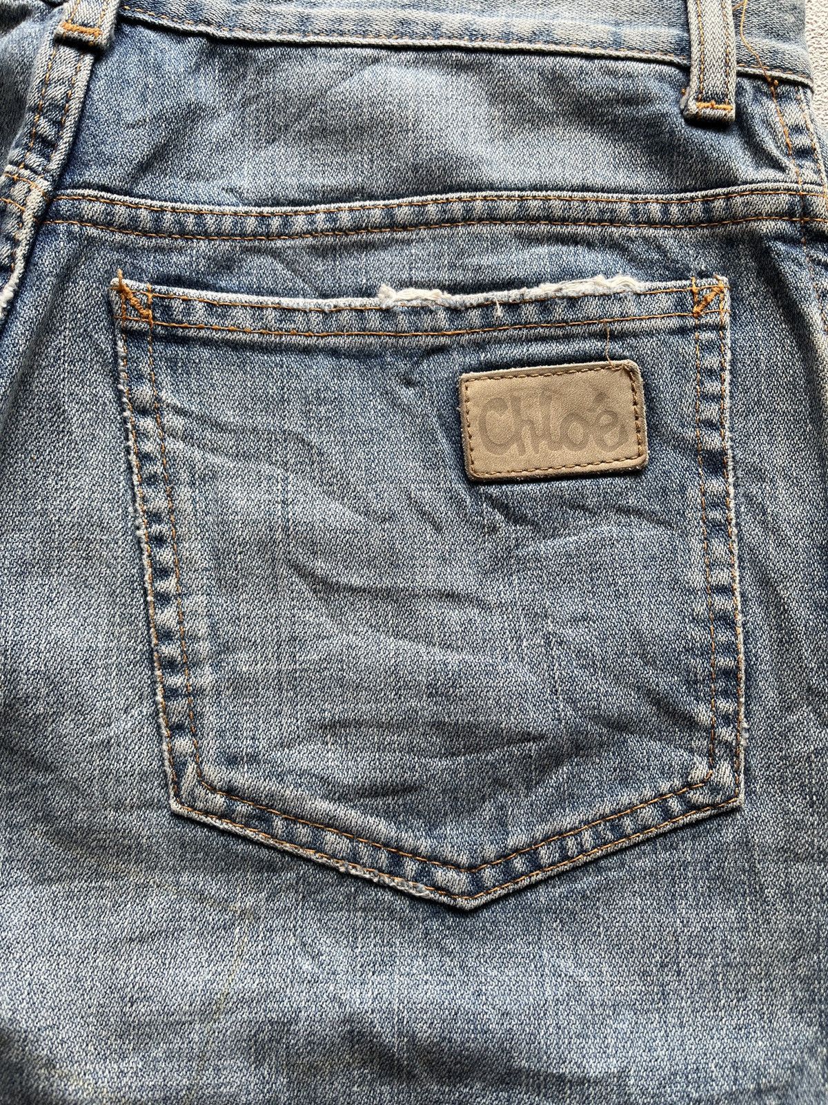2000s CHLOE Jorts Denim
