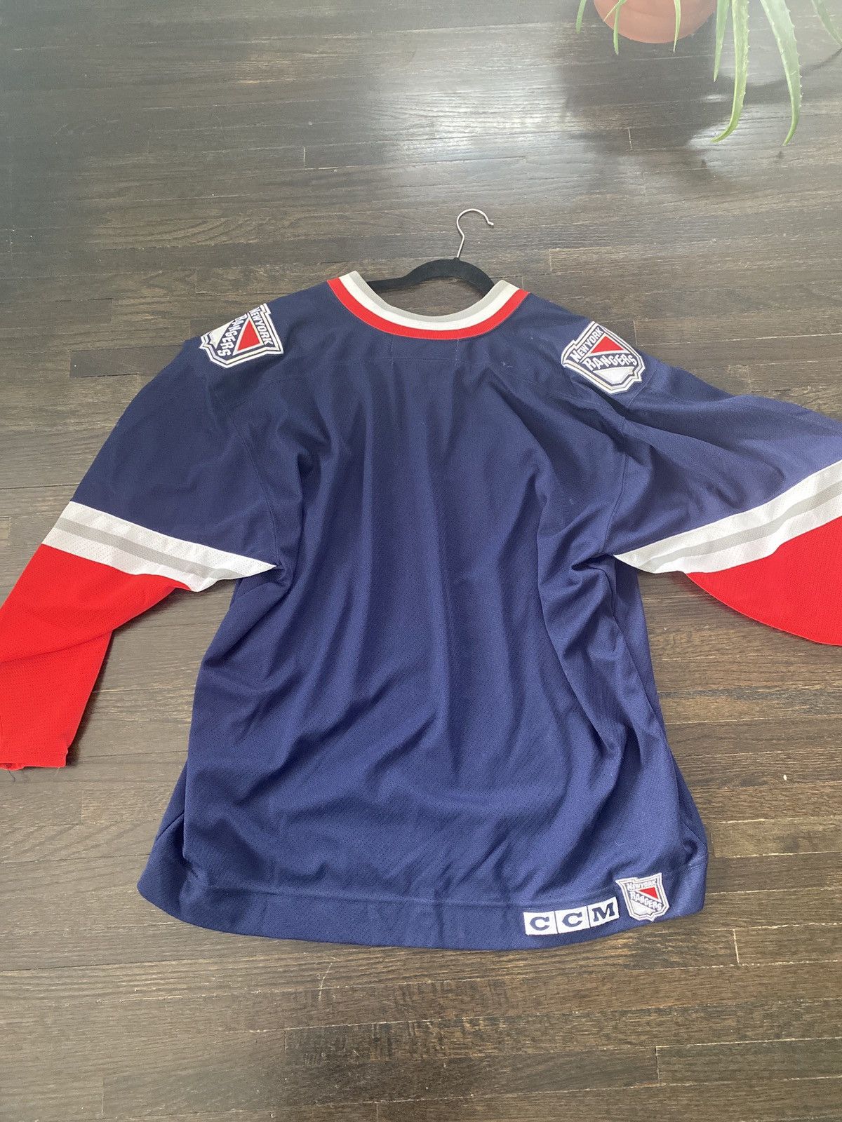 Ccm New York Rangers Vintage Hockey Jersey Size US XL / EU 56 / 4 - 2 Thumbnail