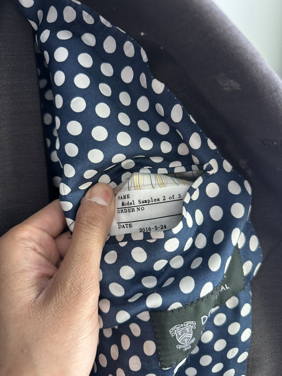 Duchamp London REEVES London (NYC) Bespoke Sample Suit Size 36R - 3 Thumbnail
