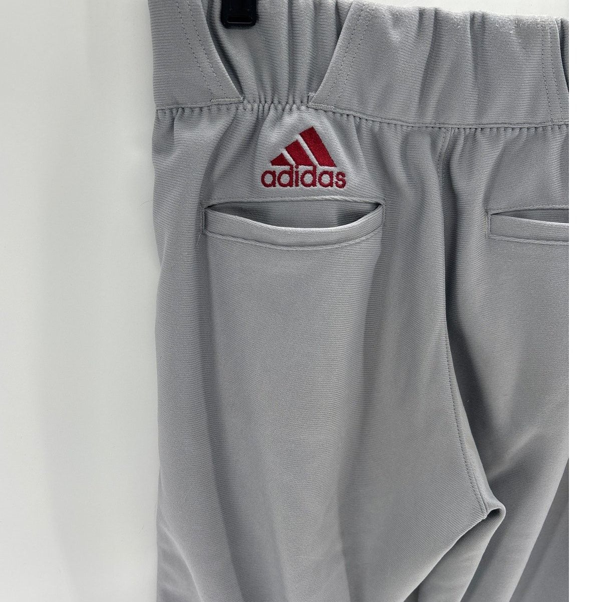 Adidas Adidas Men;s Gray/Maroon 32W X 34L Baseball pants Size US 32 / EU 48 - 3 Thumbnail