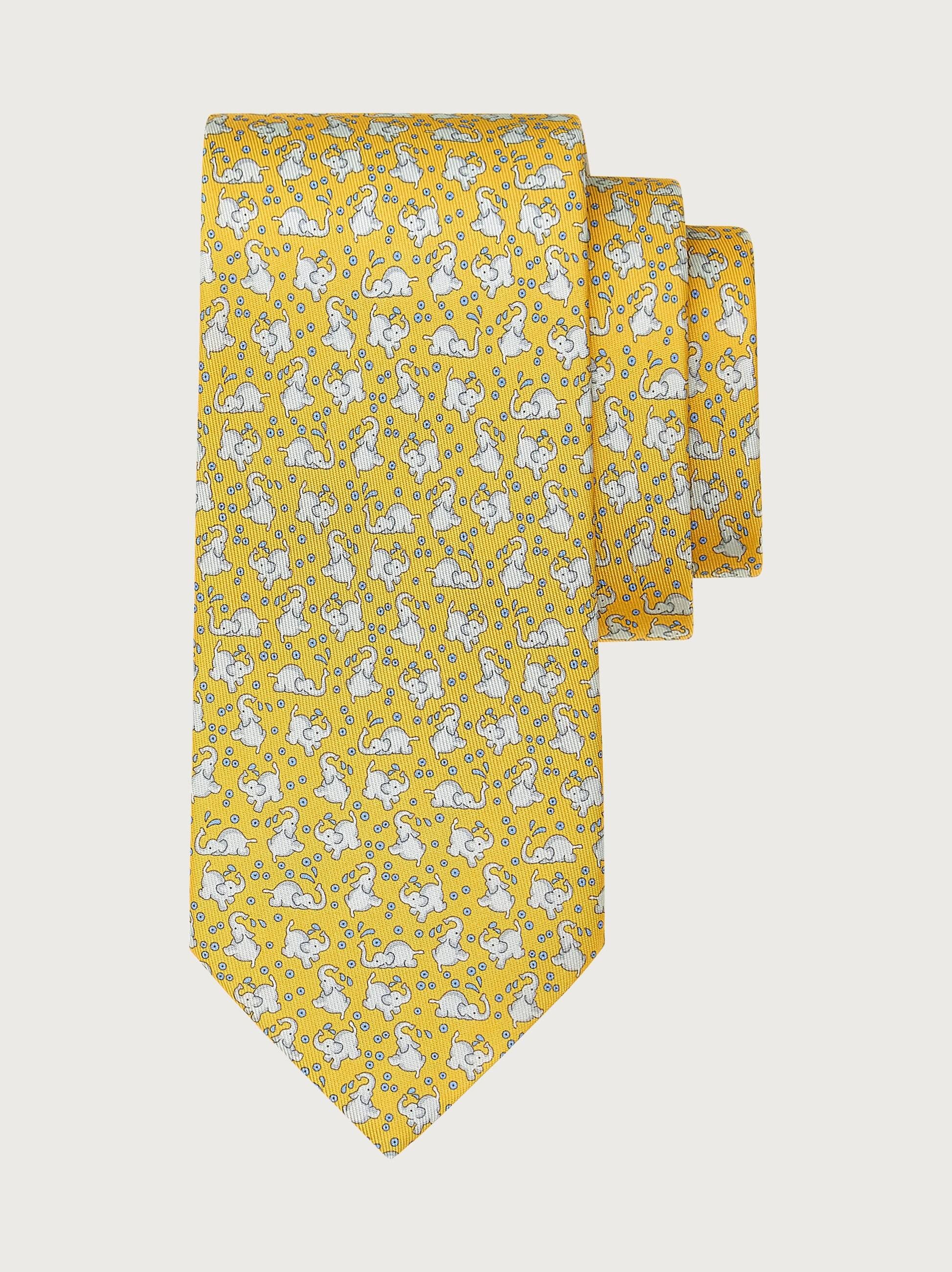 Salvatore Ferragamo o1s1rm1024 Size: OS / Silk Tie in Multicolor Size 26 - 2 Thumbnail