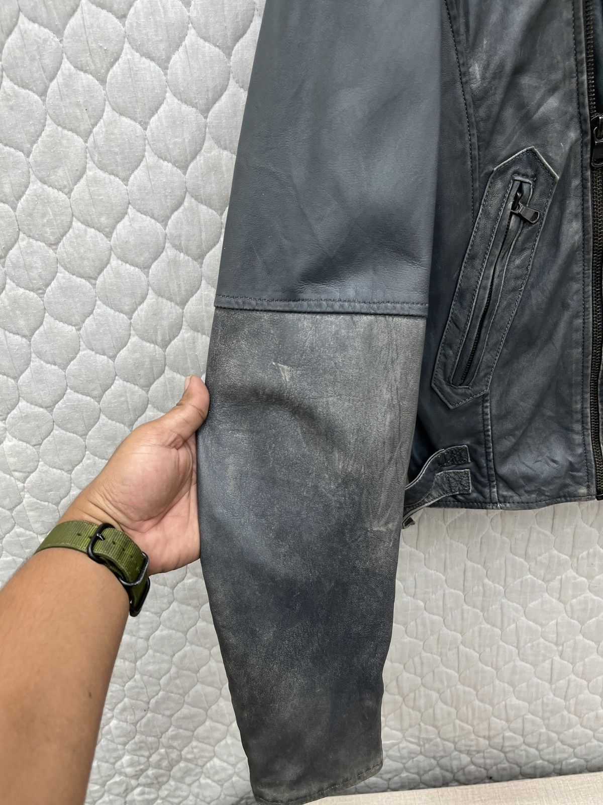 Zara 🔥🔥🔥STEALS ZARA MAN LEATHER JACKET Size US M / EU 48-50 / 2 - 13 Thumbnail
