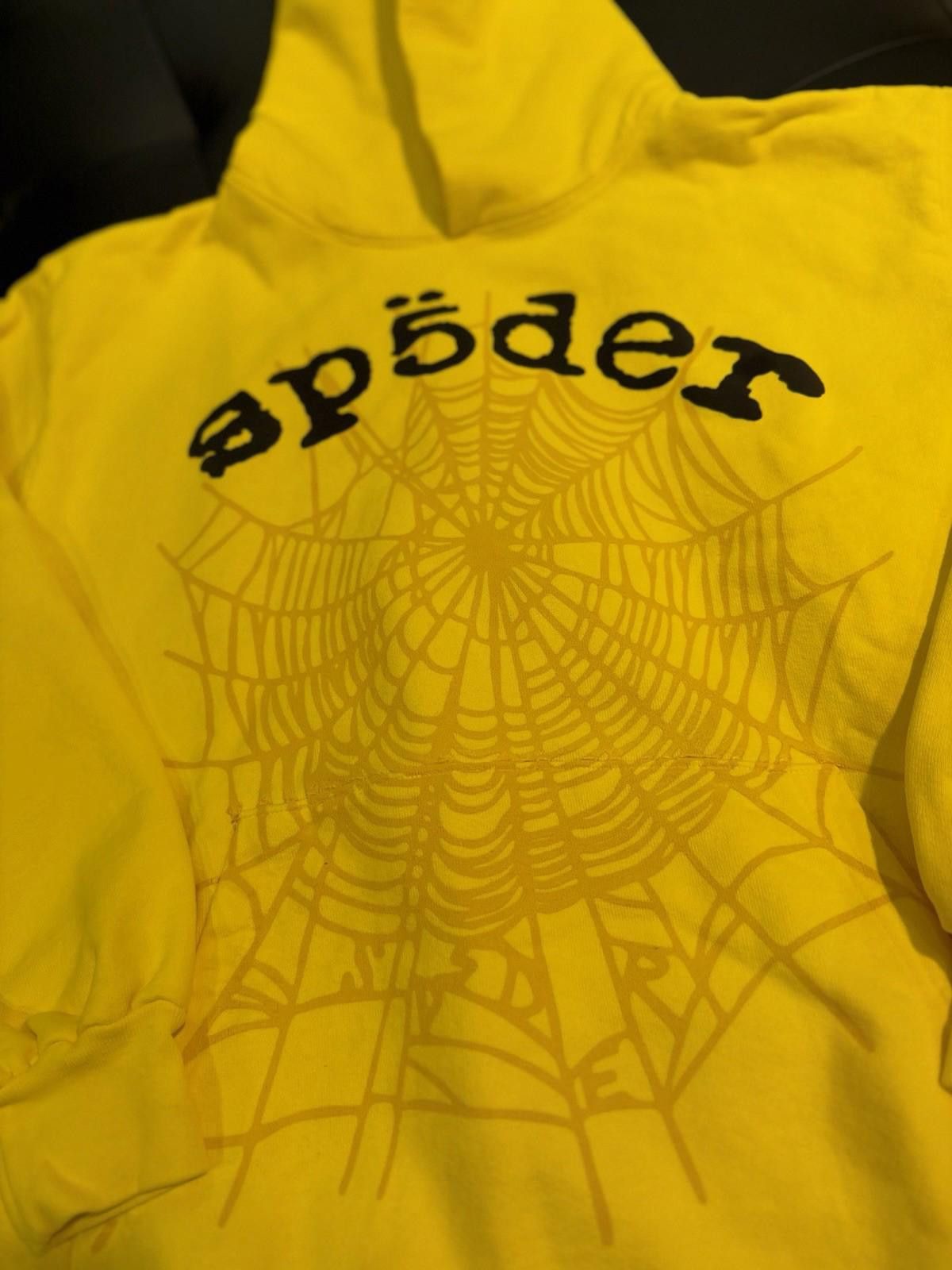 Sp5der Sp5der Worldwide Yellow Hoodie Size (M) (NEW) 100% Authentic Size US M / EU 48-50 / 2 - 4 Thumbnail
