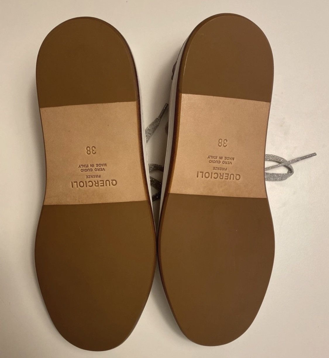 Quercioli Box-sole sneakers in two-tone leather Size US 8 / IT 38 - 5 Thumbnail
