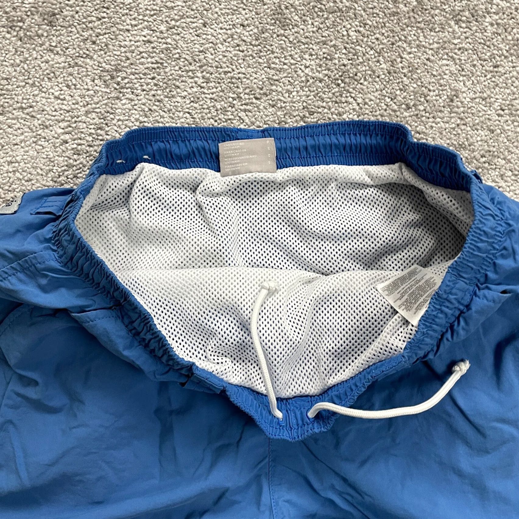Vintage Columbia PFG Backcast Water Shorts Mens Small Blue Nylon Elastic Waist Shorts Mens Blue Nylon Backcast PFG Beach Size US 29 - 6 Thumbnail
