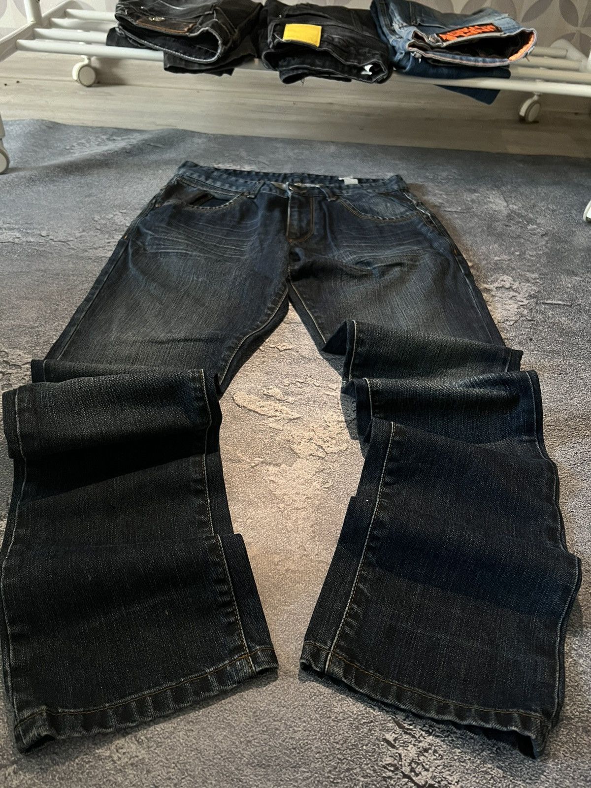 Vintage Archive Underground Dark Slim Jeans / Balenciaga Style Size US 30 / EU 46 - 1 Thumbnail