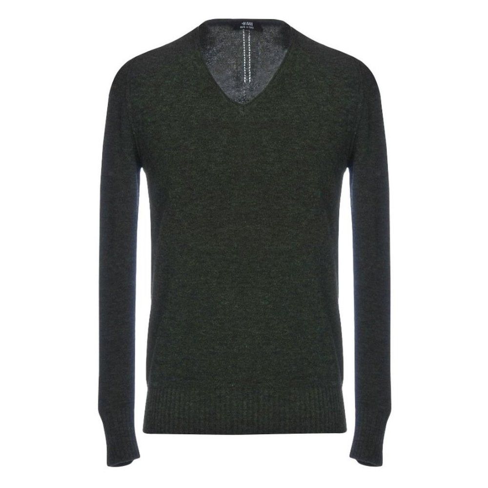 Other NWT New $210 +39 MASQ V-Neck Wool Dark Green Sweater Size S Size US S / EU 44-46 / 1 - 1 Thumbnail