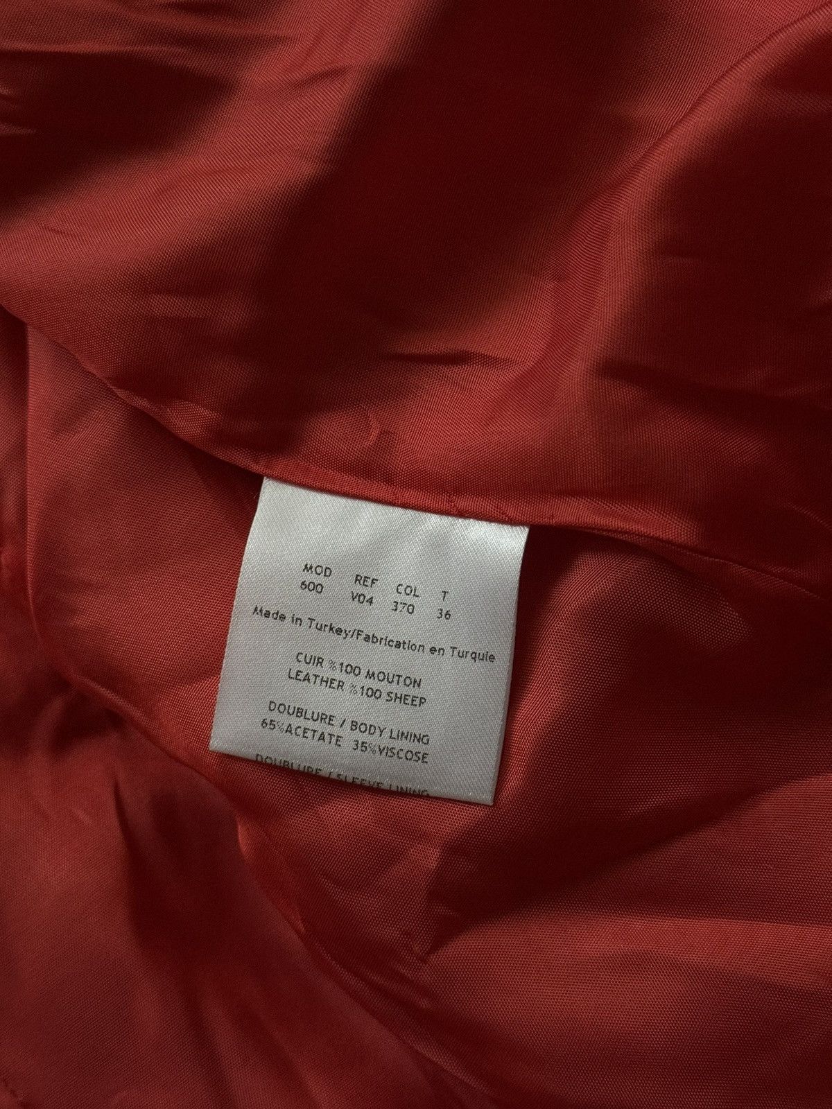 Carven Carven leather biker jacket Size XS / US 0-2 / IT 36-38 - 9 Thumbnail