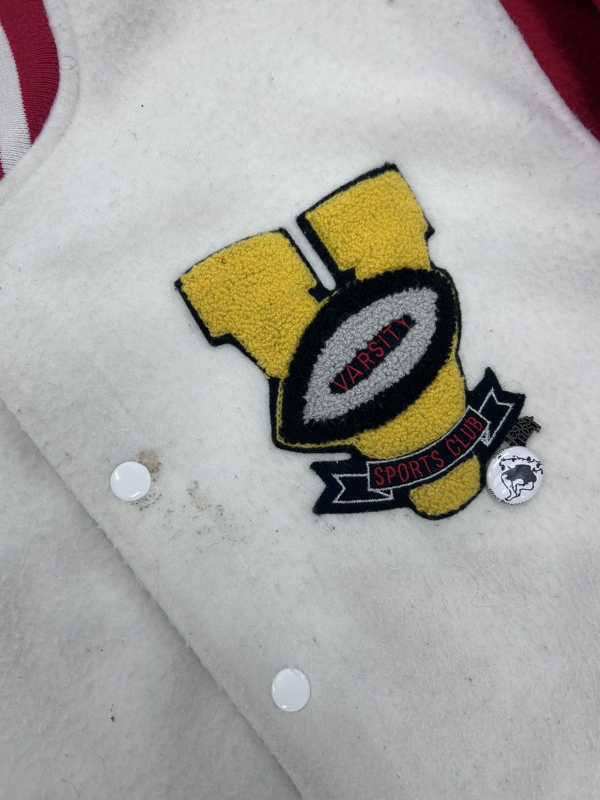 Vintage Vintage 90s cotton varsity jacket size large Size US XL / EU 56 / 4 - 4 Thumbnail