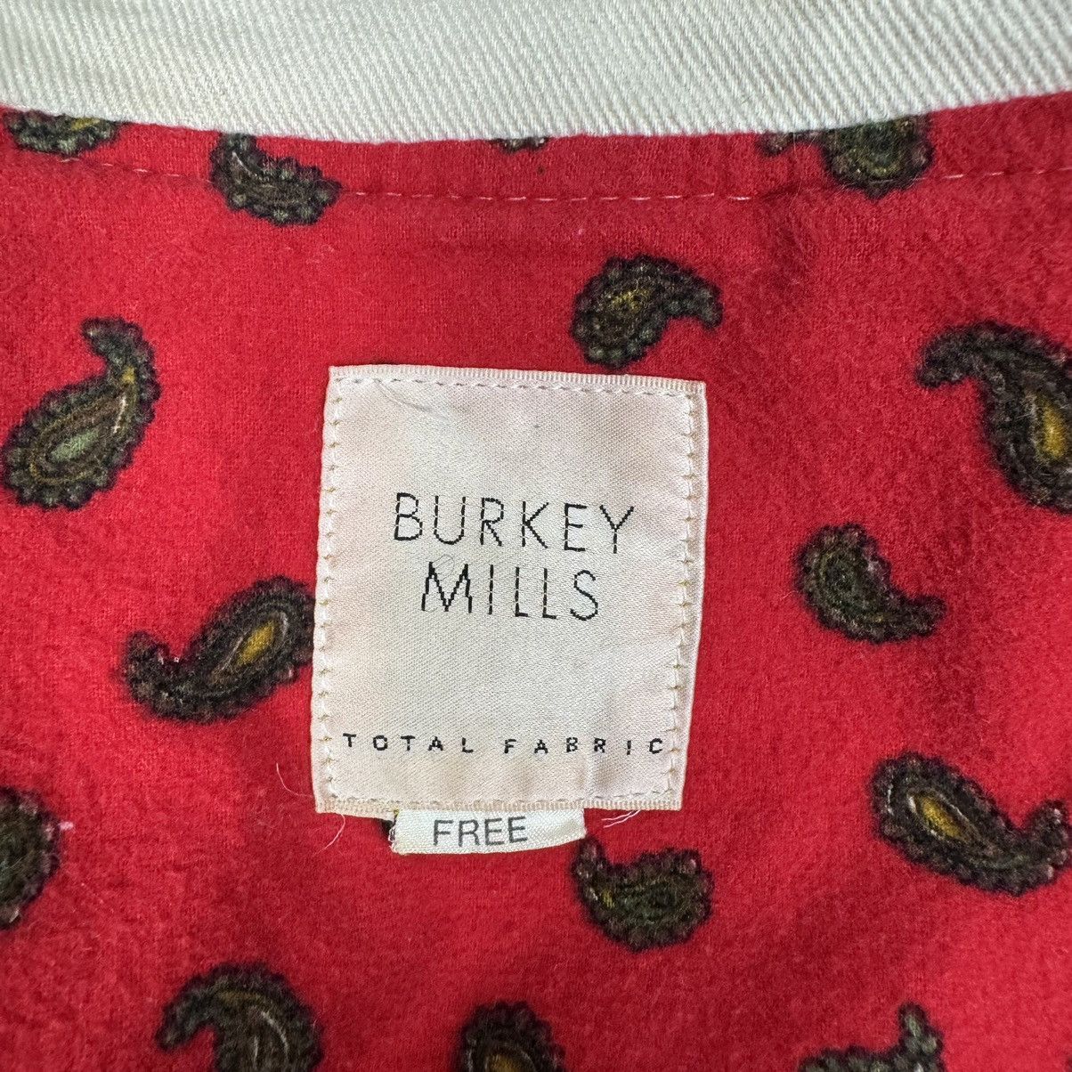 Other ☀️BURKEY MILLS PAISLEY VARSITY JACKET Size US M / EU 48-50 / 2 - 9 Thumbnail