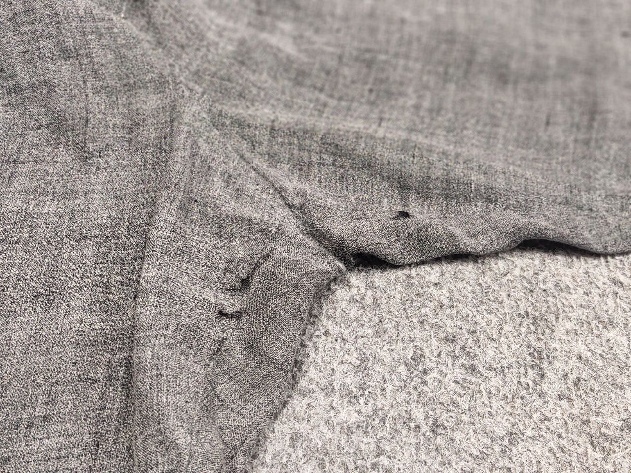 Japanese Brand Oska germany Design Gray Linen Trouser Baggy Pants Size 28" / US 6 / IT 42 - 17 Thumbnail